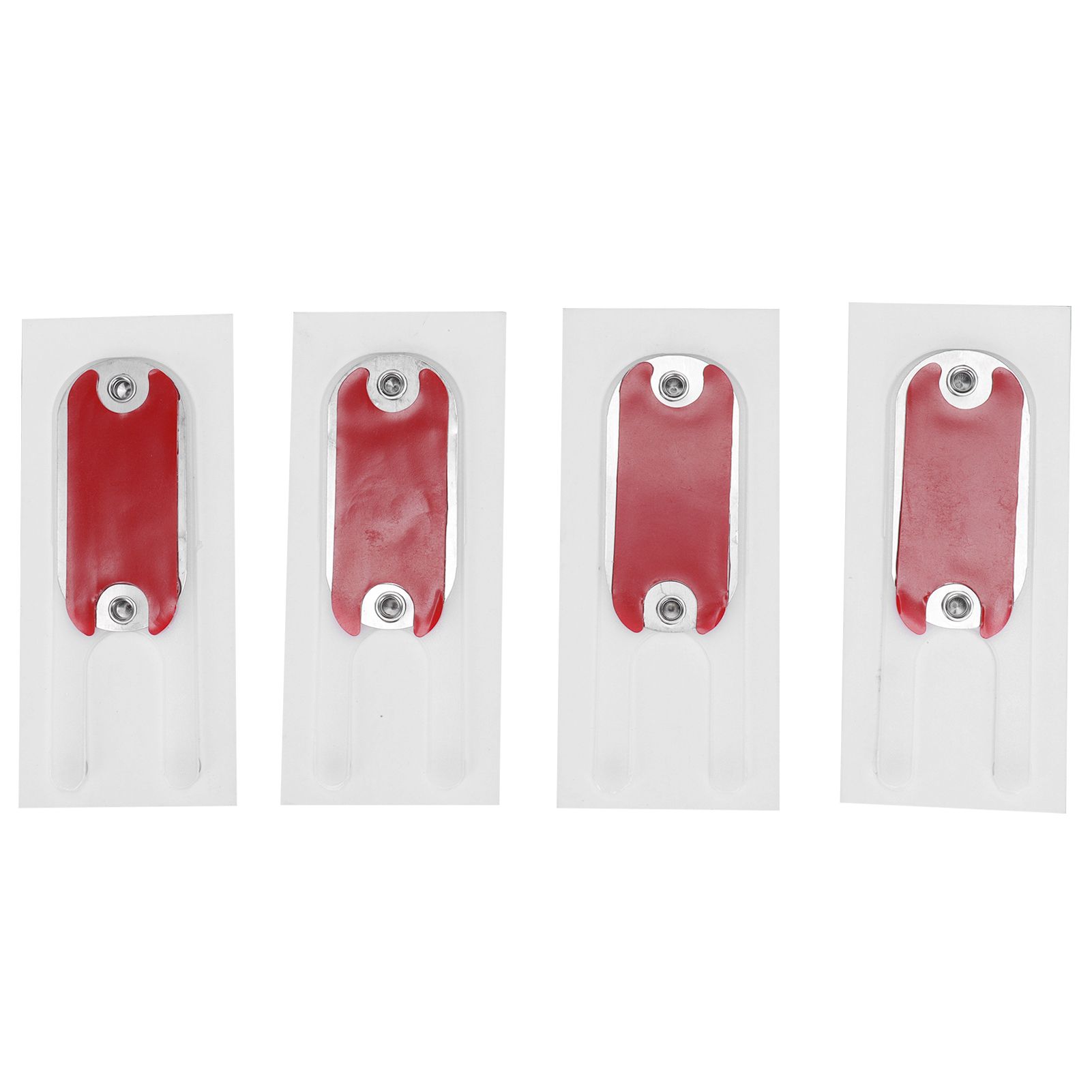 4Pcs SelfAdhesive Aluminum Alloy Wind Block Sliding Window Windshield and view 5