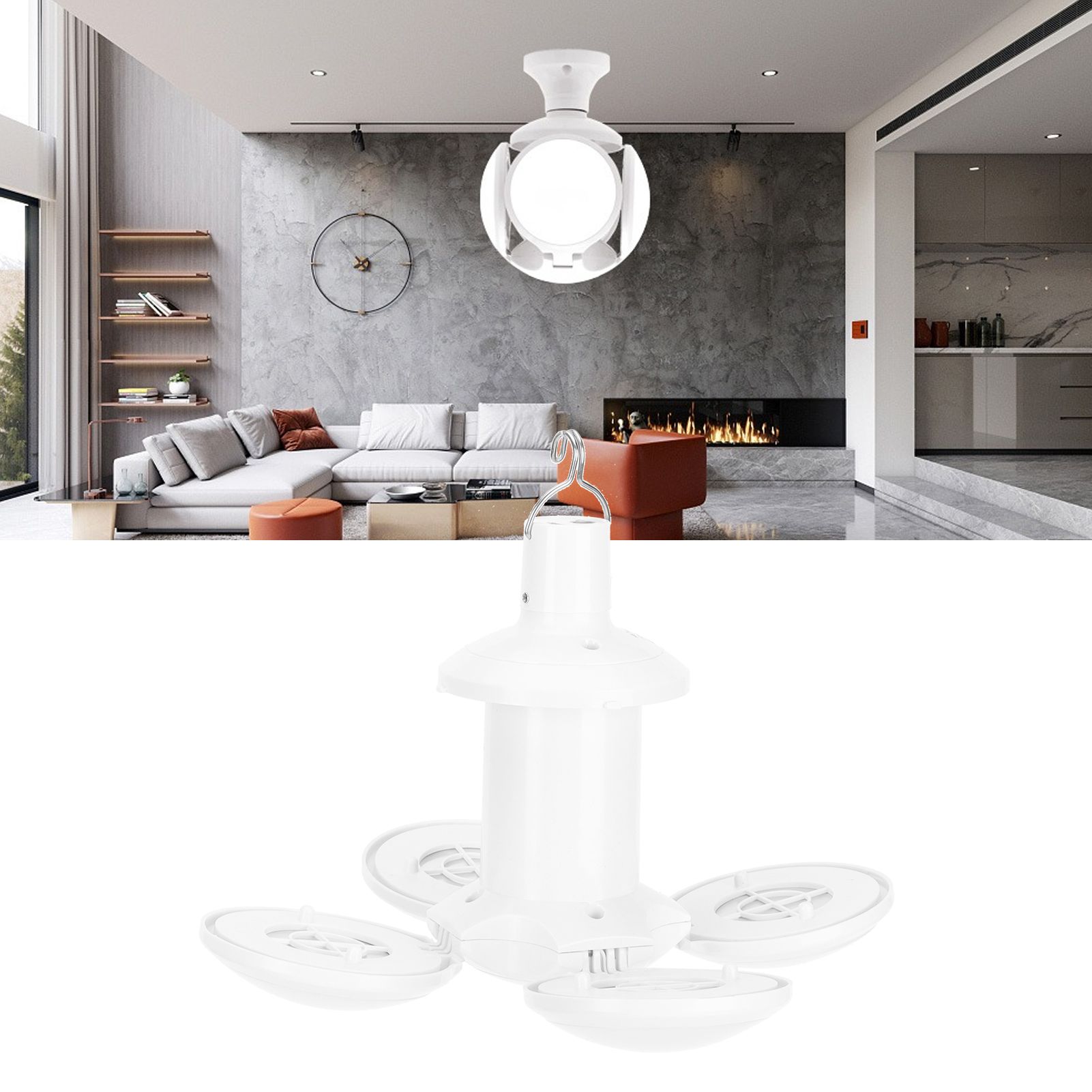 DC Charging LED Bulb Light Wide Voltage Foldable Football Light for Lighting view 12