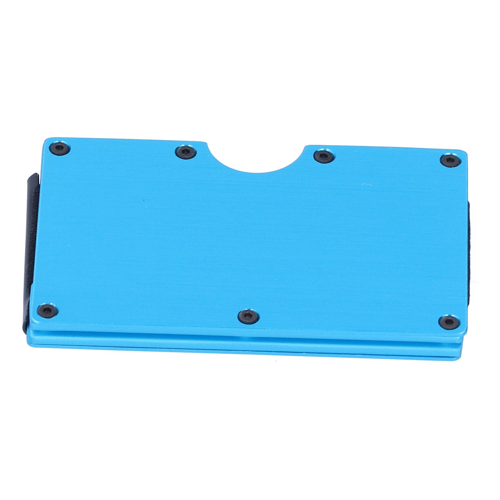 Fashion Slim Money Clip Business Card Holder Stainless Steel Card Box Men's view 6