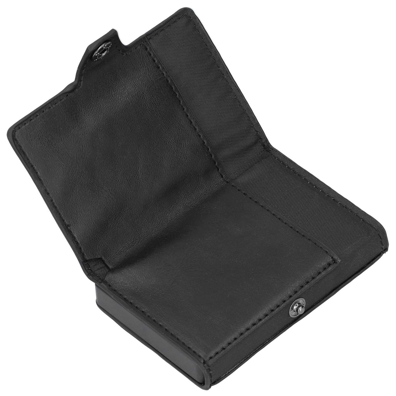 Portable Business Card Holder Travel Credit Card Case Organizer for Men and view 3