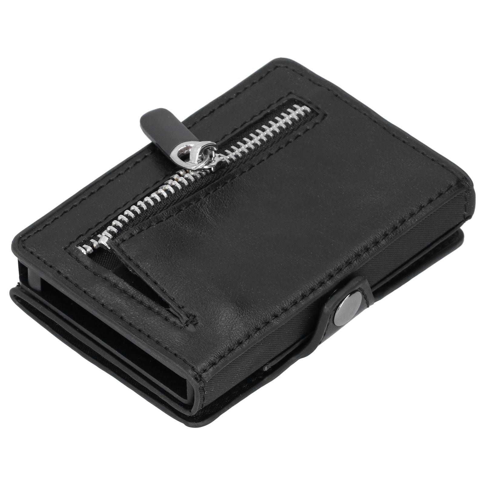 Portable Business Card Holder Travel Credit Card Case Organizer for Men and view 7