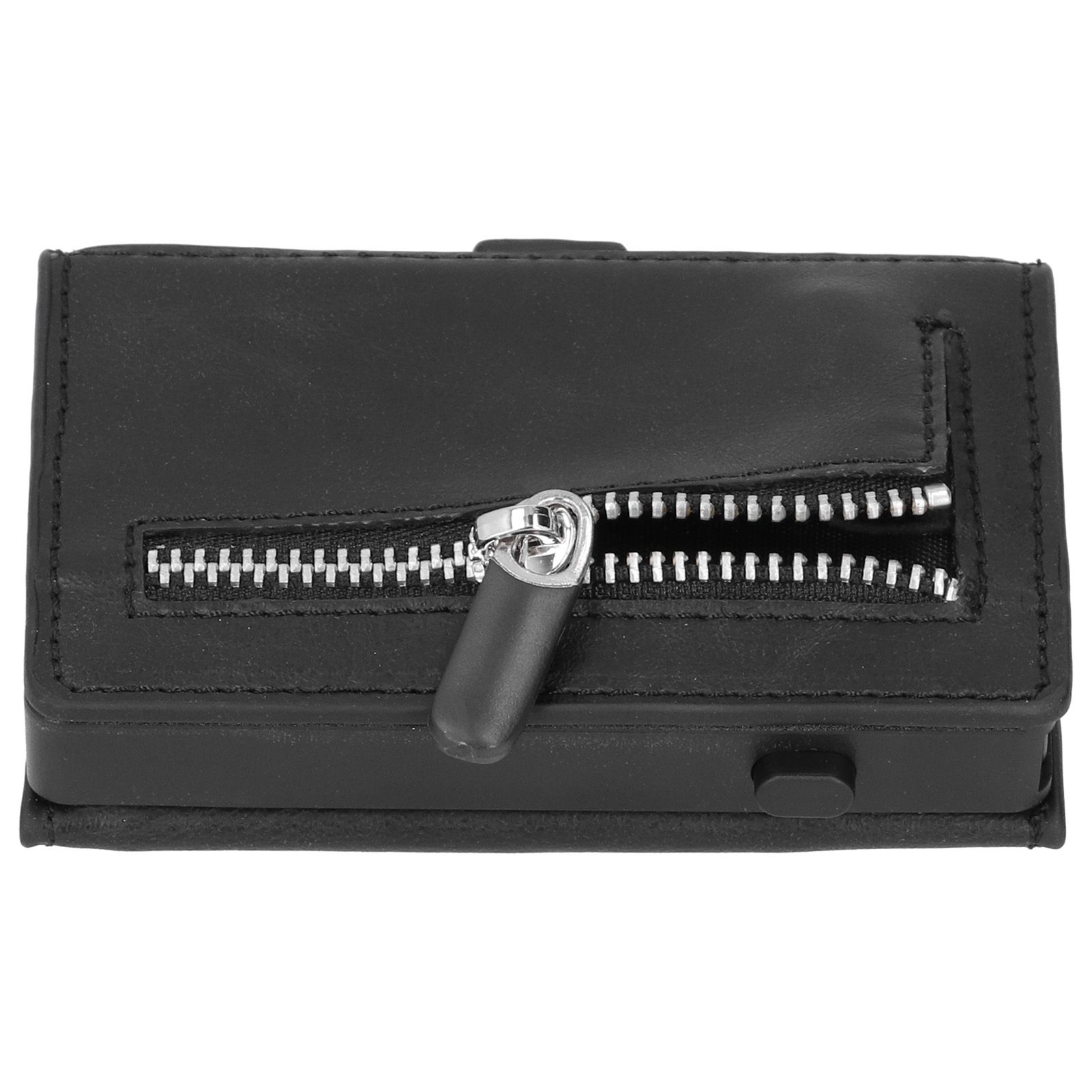 Portable Business Card Holder Travel Credit Card Case Organizer for Men and view 8