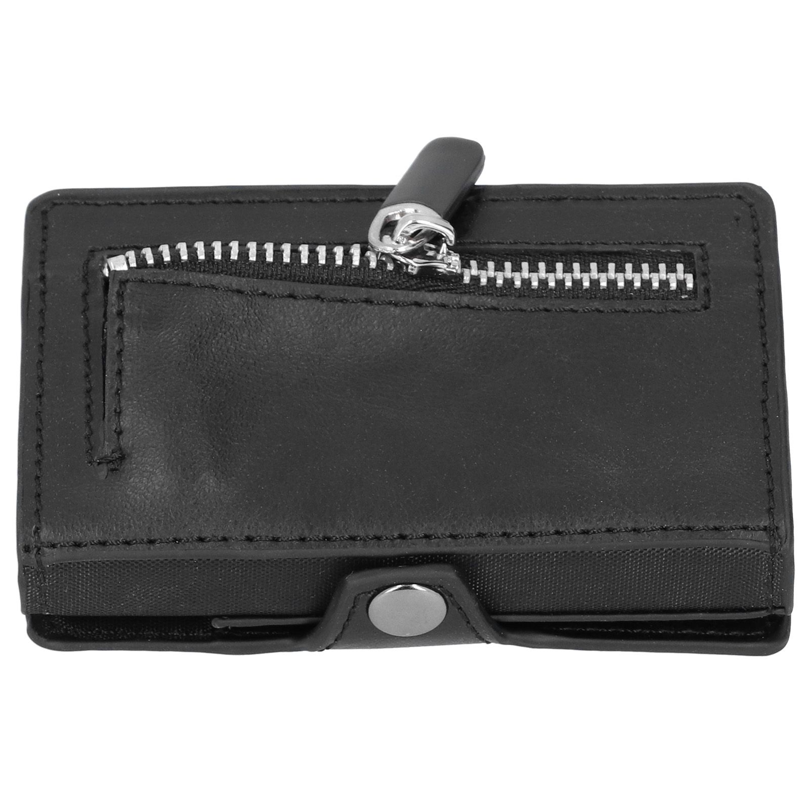 Portable Business Card Holder Travel Credit Card Case Organizer for Men and view 9