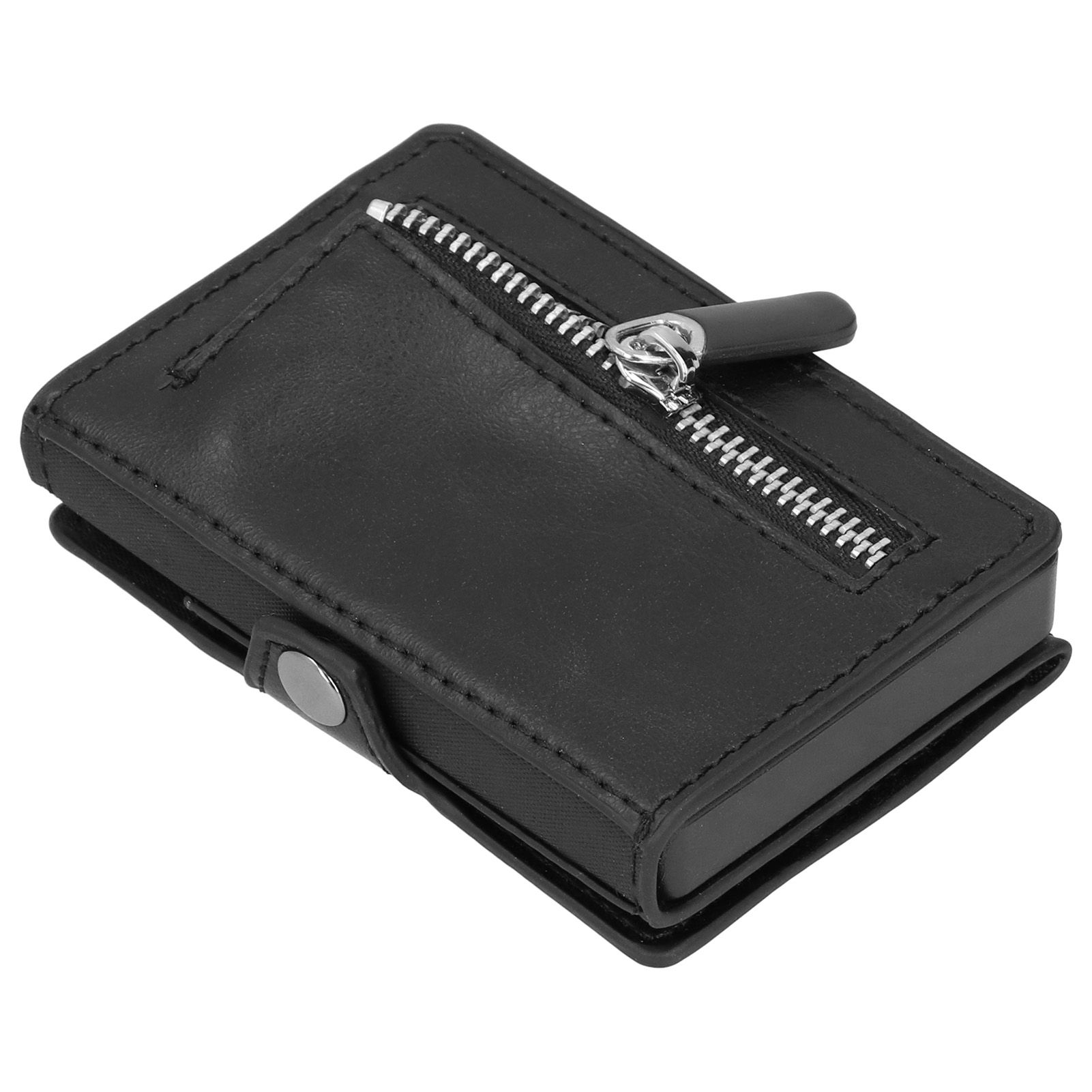 Portable Business Card Holder Travel Credit Card Case Organizer for Men and view 10