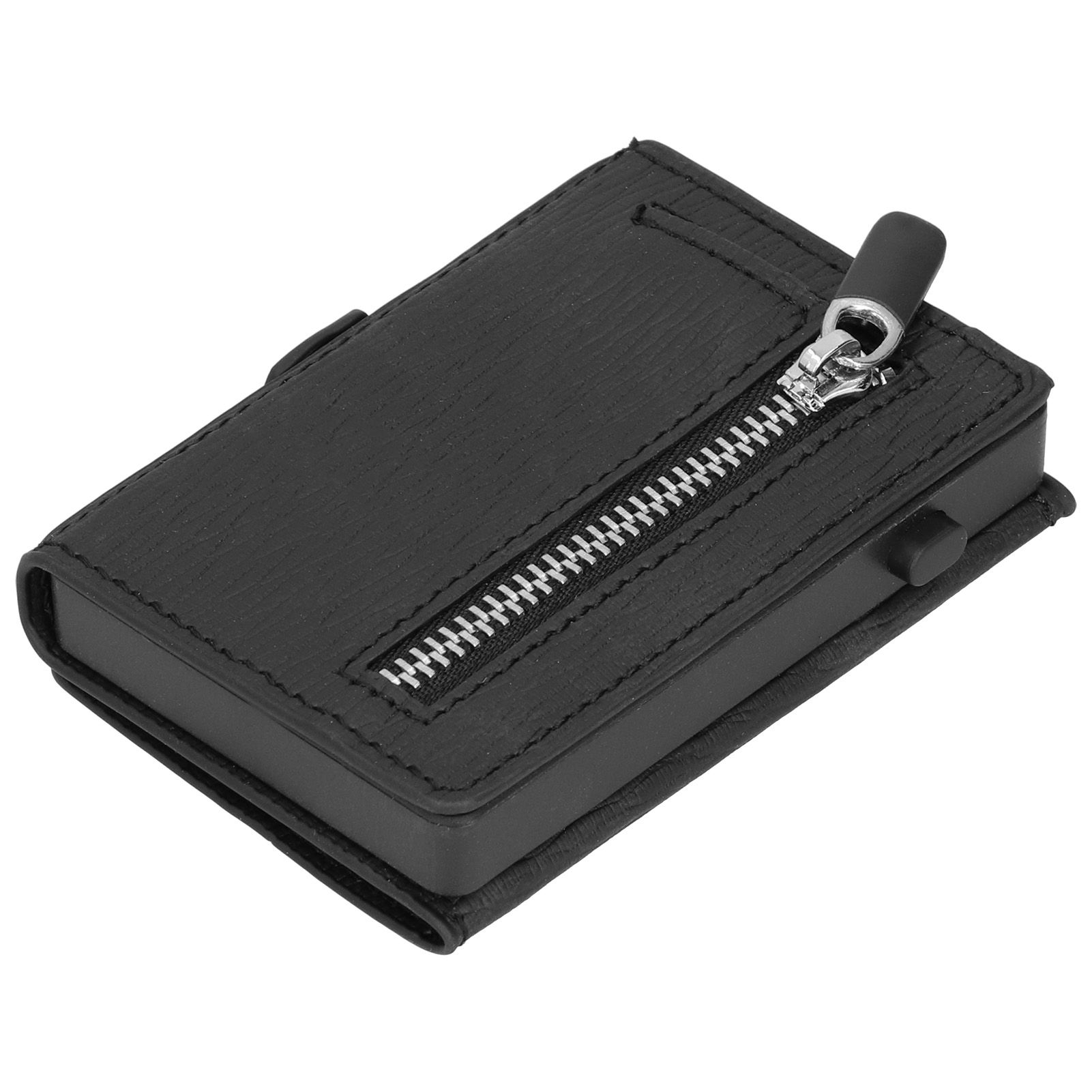 Portable Business Card Holder Travel Credit Card Case Organizer for Men and view 3