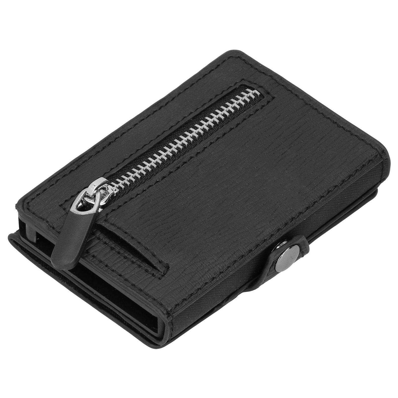 Portable Business Card Holder Travel Credit Card Case Organizer for Men and view 9