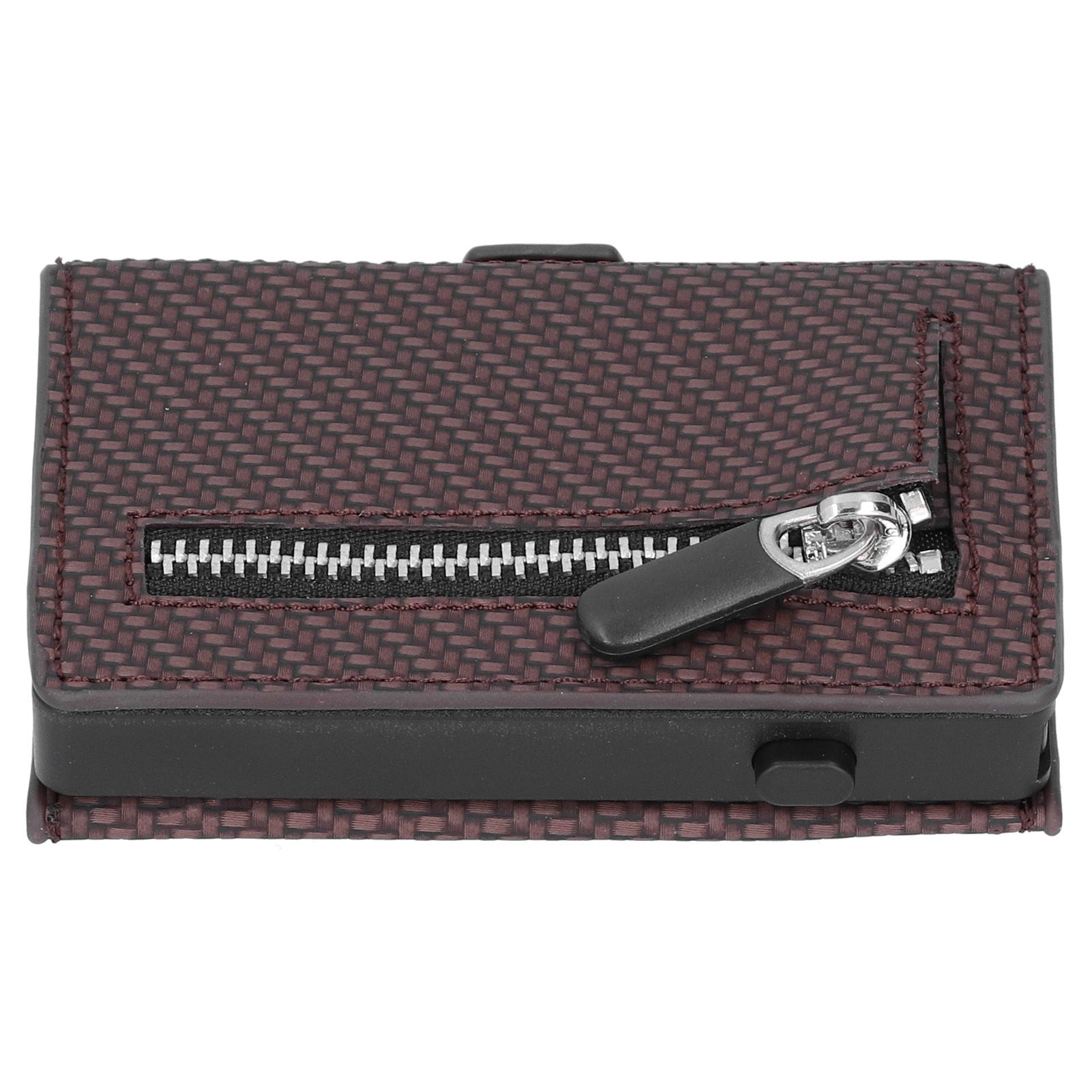 Portable Business Card Holder Travel Credit Card Case Organizer for Men and view 3