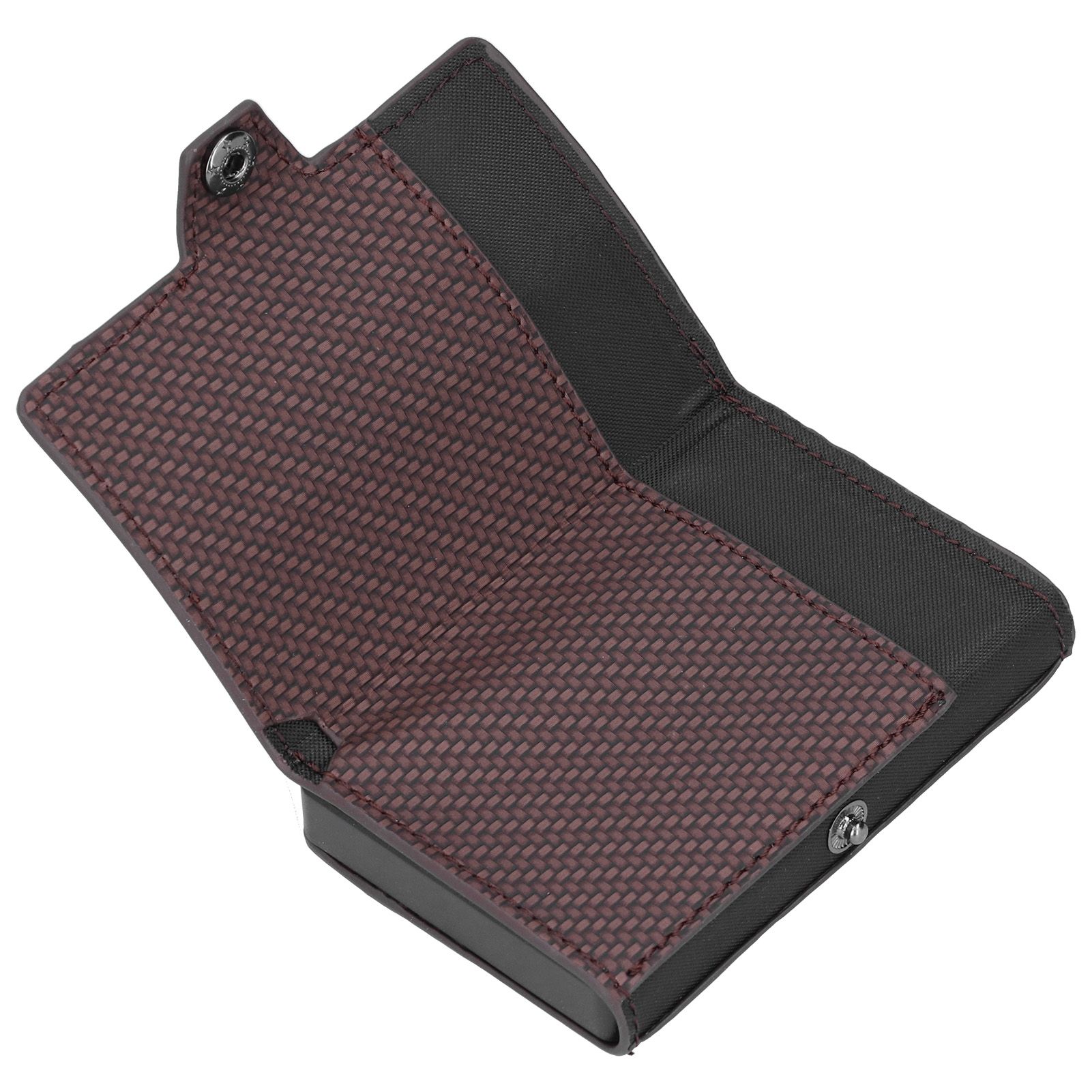 Portable Business Card Holder Travel Credit Card Case Organizer for Men and view 10