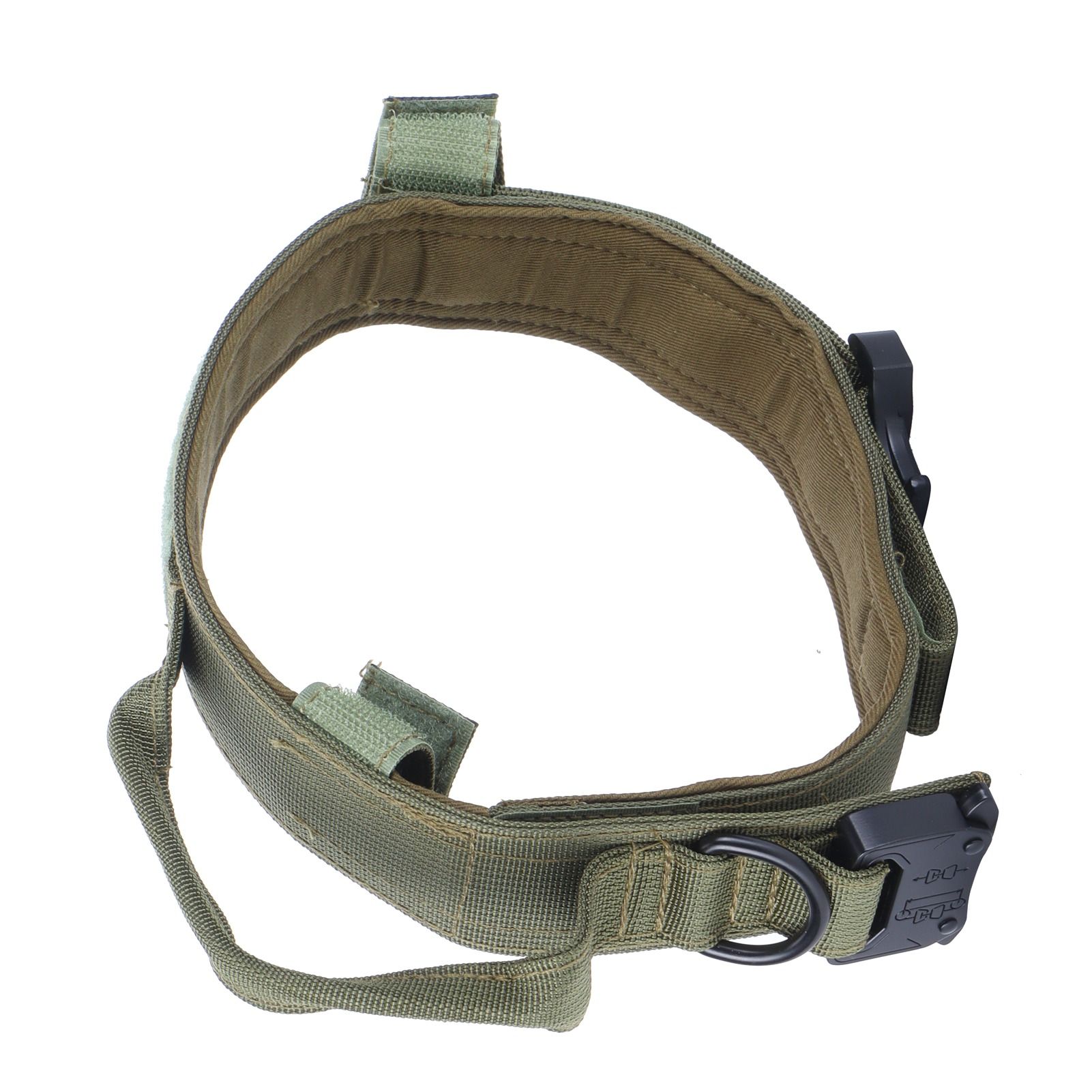 Pet Dog Collar Nylon Training Hunting Traction Collar with Steel Buckle Pet view 3