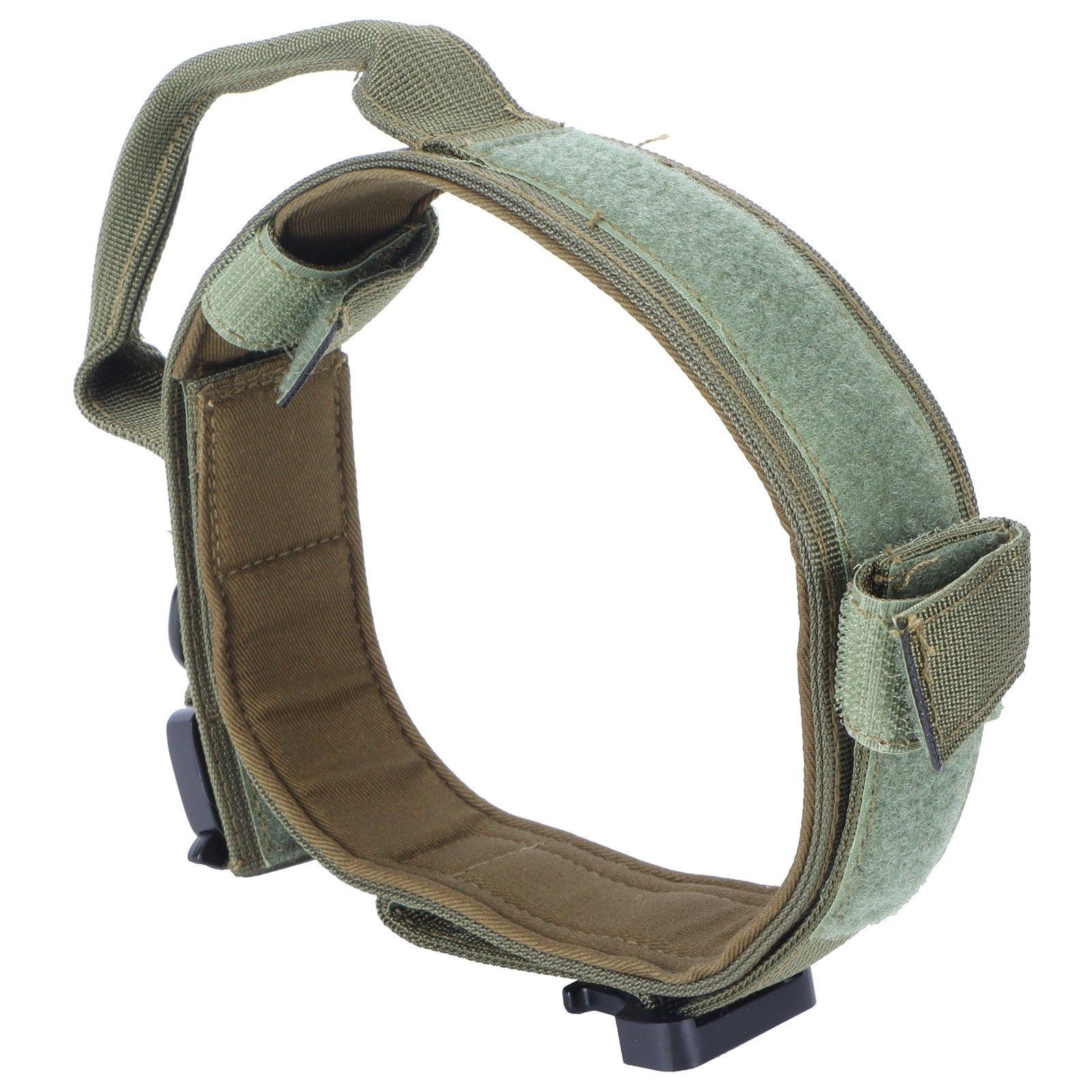 Pet Dog Collar Nylon Training Hunting Traction Collar with Steel Buckle Pet view 4