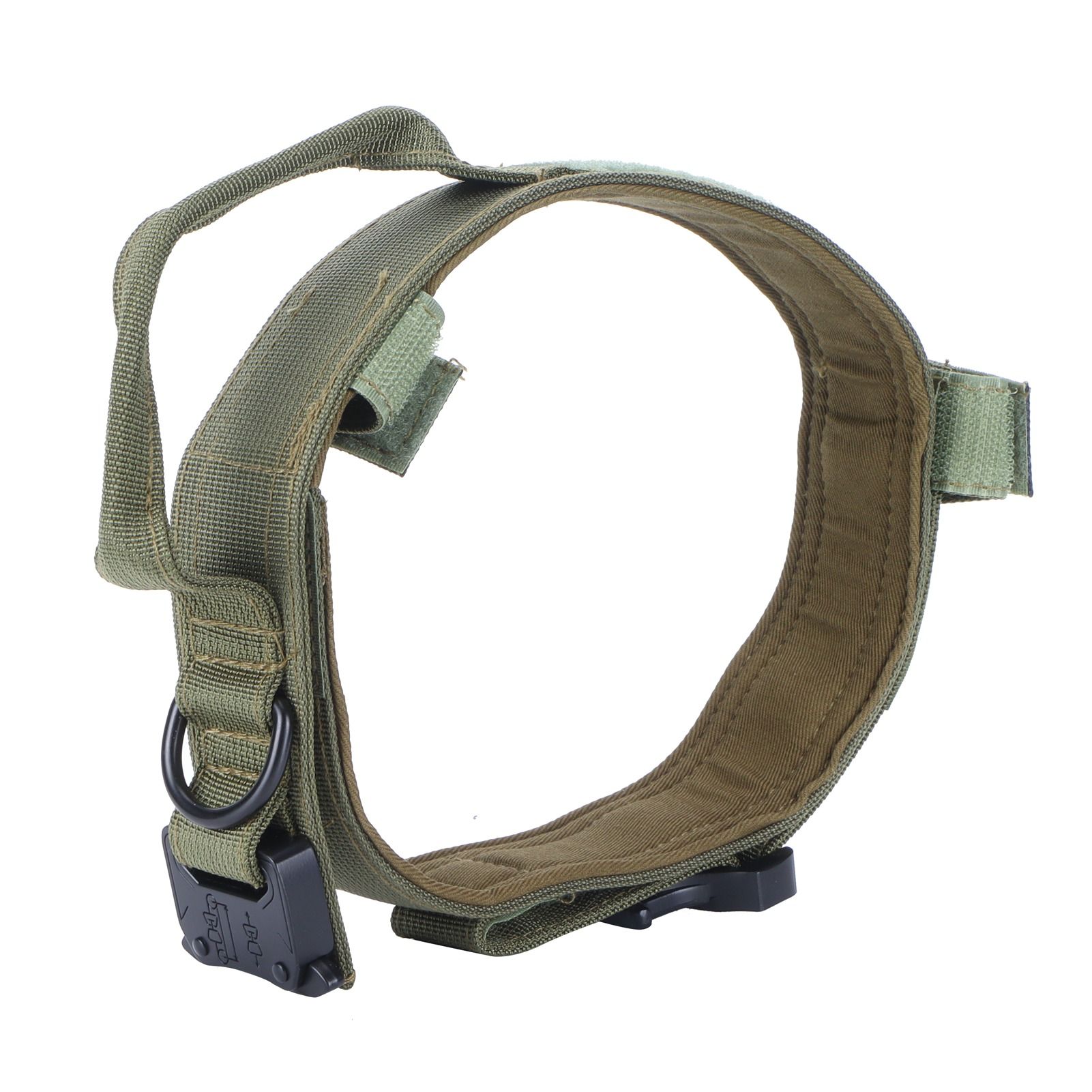 Pet Dog Collar Nylon Training Hunting Traction Collar with Steel Buckle Pet view 6