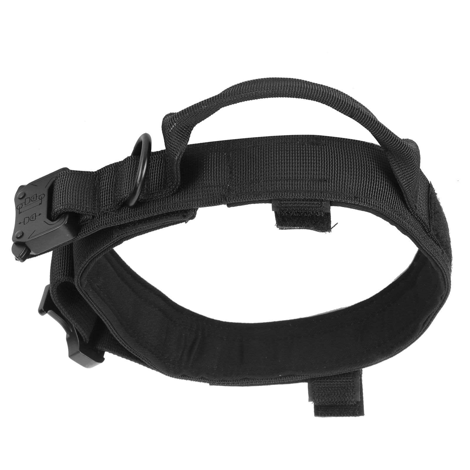 Pet Dog Collar Nylon Training Hunting Traction Collar with Steel Buckle Pet view 5