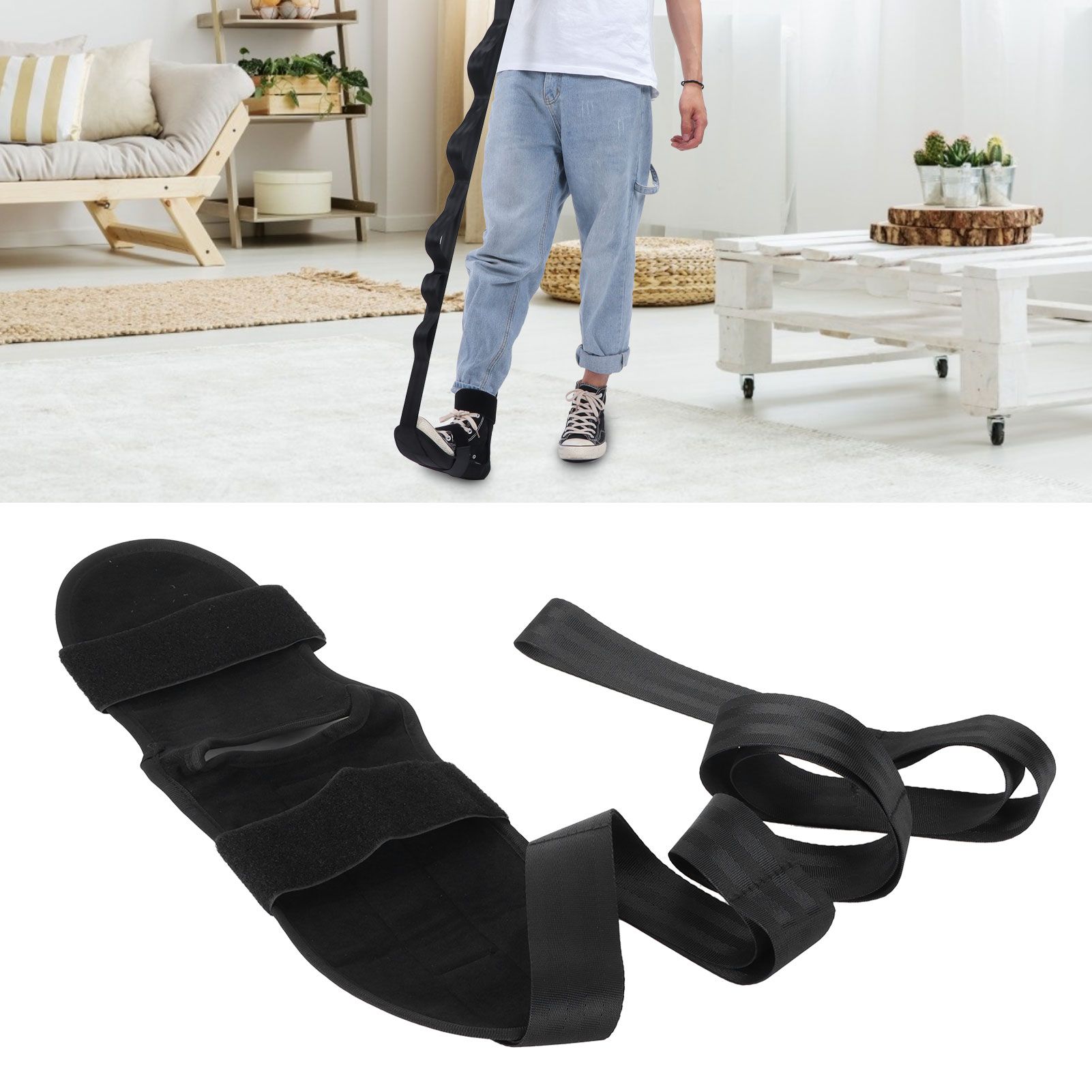 Ligament Rehabilitation Training Aid Ankle Correction Strap Yoga Stretch Belt view 12