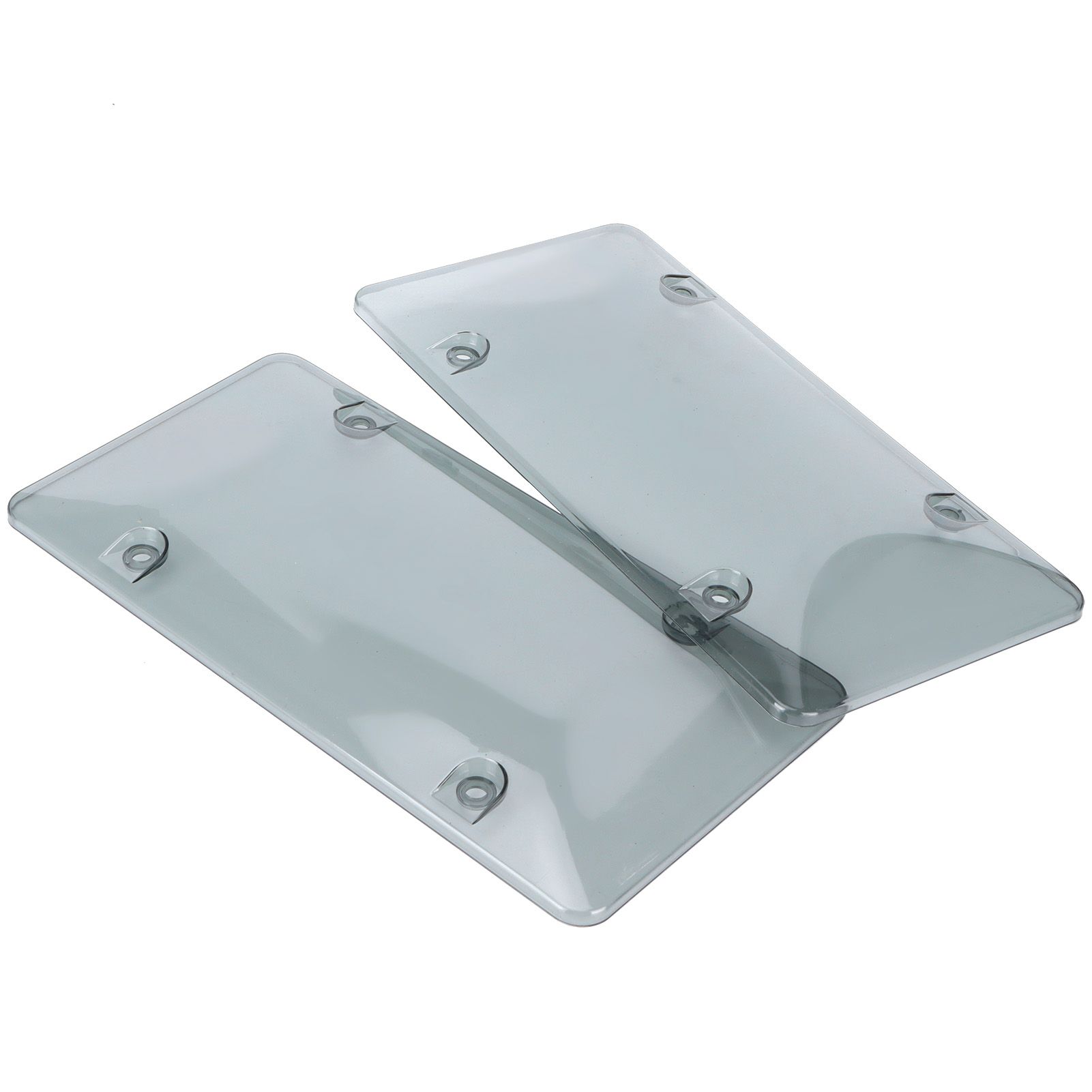 Canada Standard Carbon Fiber Style License Plate Frames Protective Cover Kit view 9