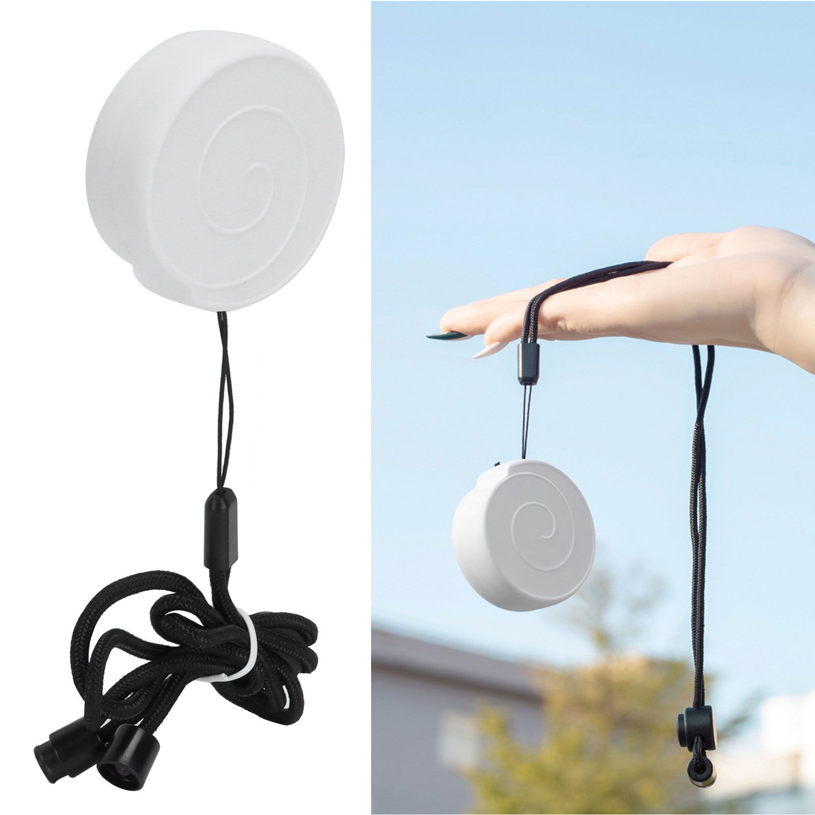Portable Wearable Hanging Neck Air Purifier Mini Necklace Negative Ion Air view 11