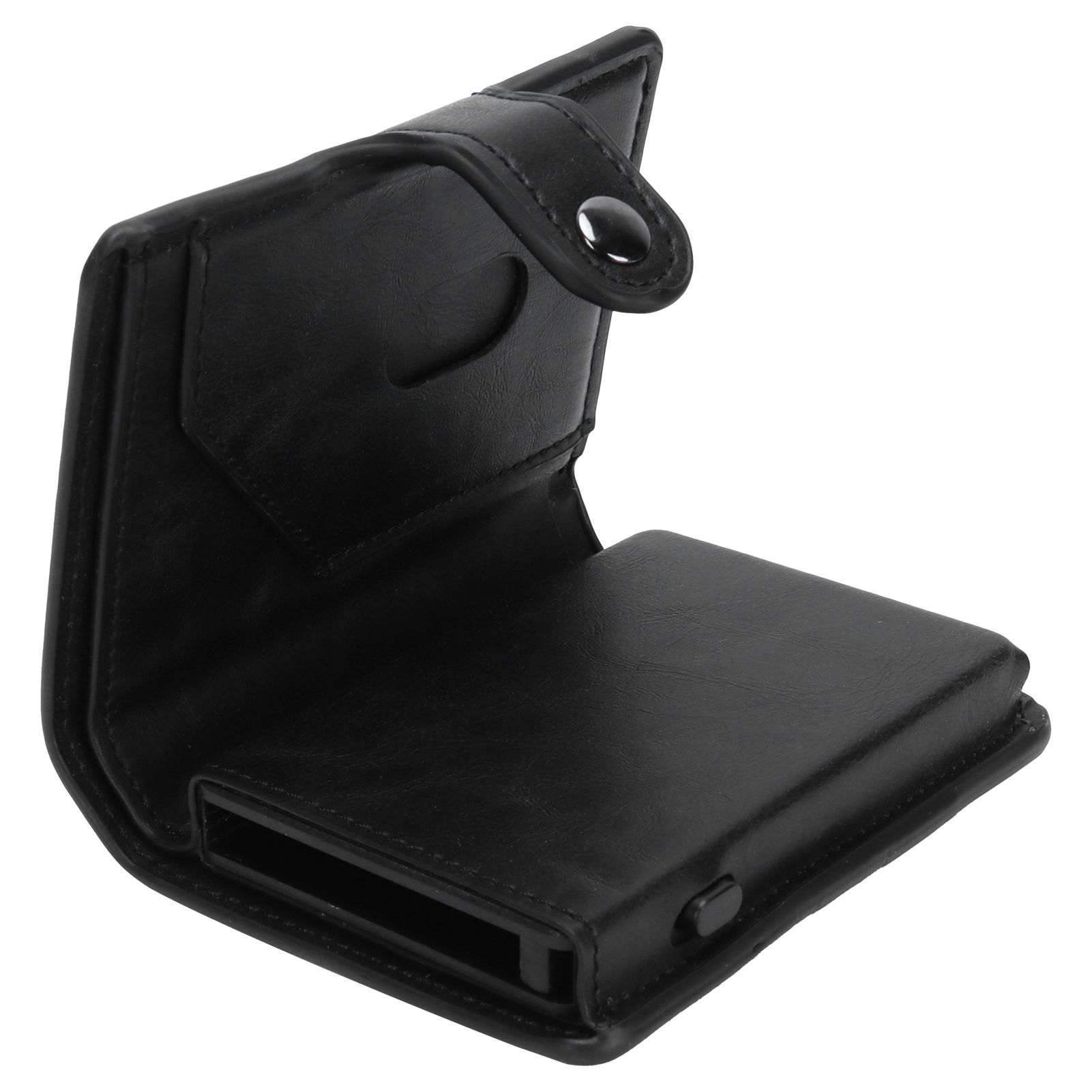 Automatic Credit Card Holder Wallet Portable Business Card Case Anti Theft view 6