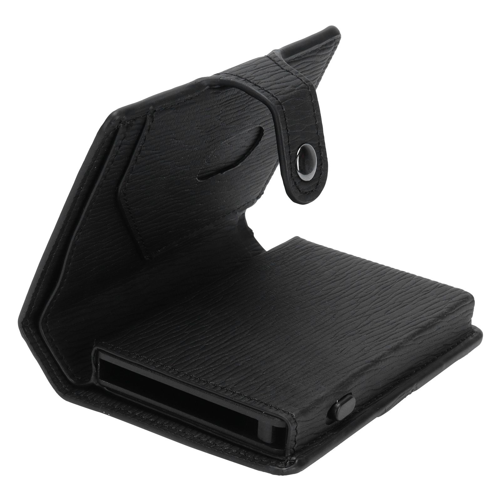 Automatic Credit Card Holder Wallet Portable Business Card Case Anti Theft view 6