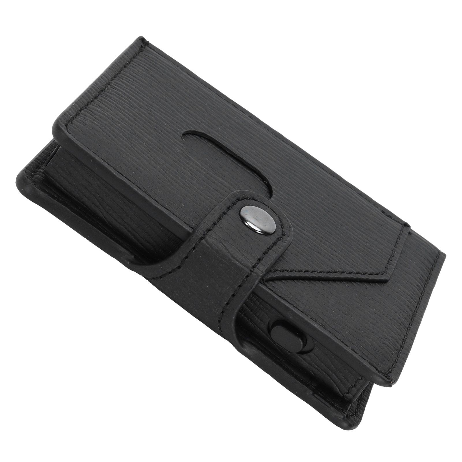 Automatic Credit Card Holder Wallet Portable Business Card Case Anti Theft view 7