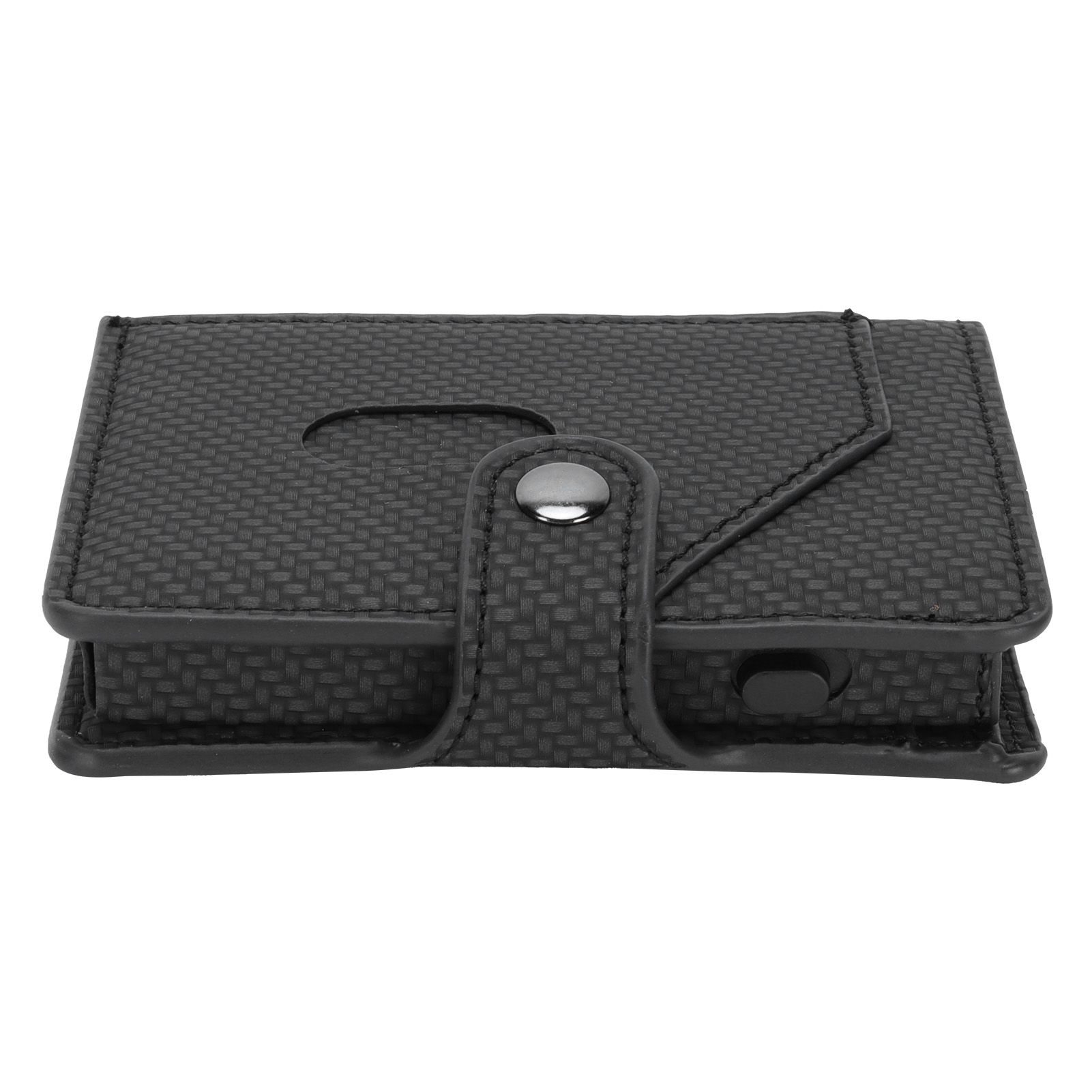 Automatic Credit Card Holder Wallet Portable Business Card Case Anti Theft view 3