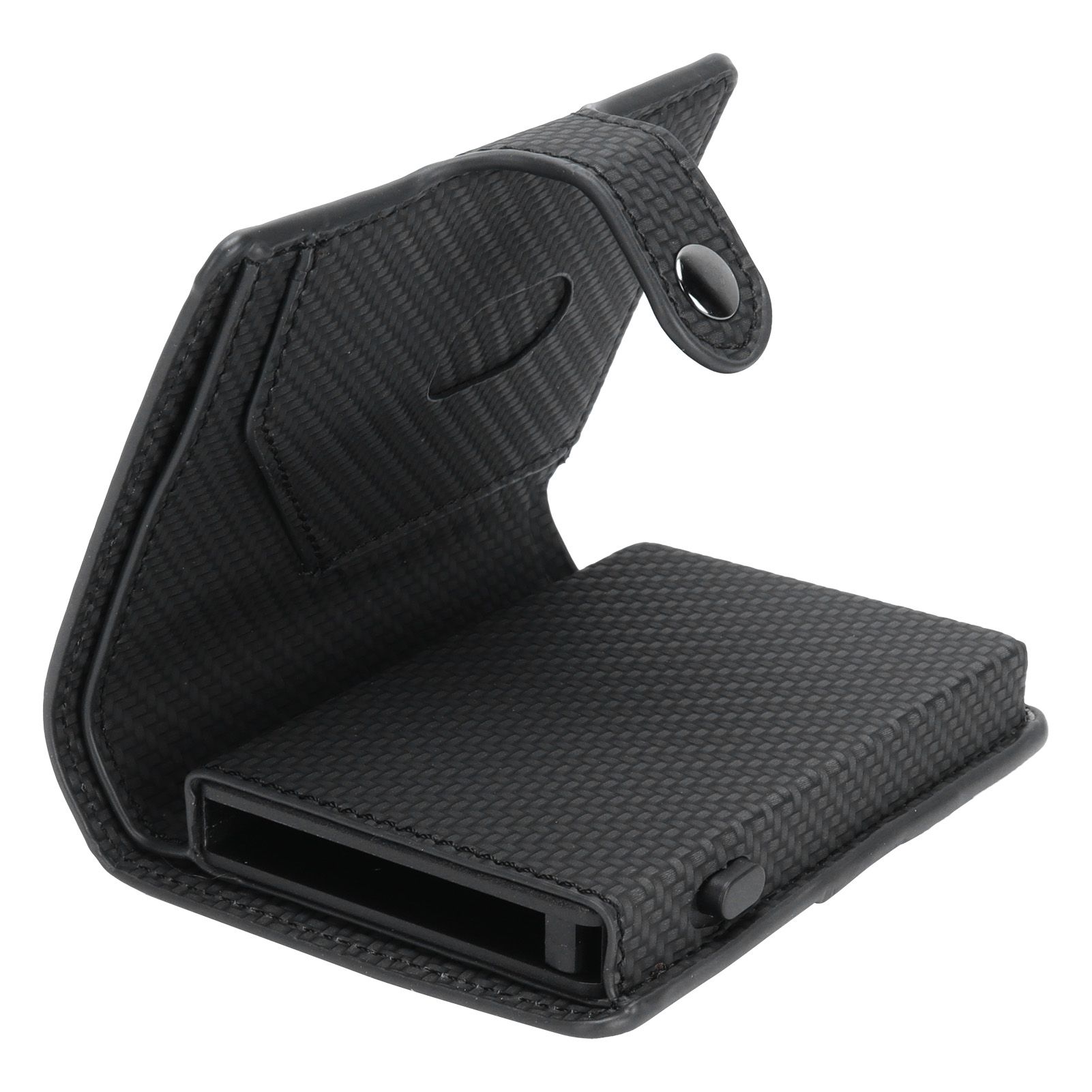 Automatic Credit Card Holder Wallet Portable Business Card Case Anti Theft view 6