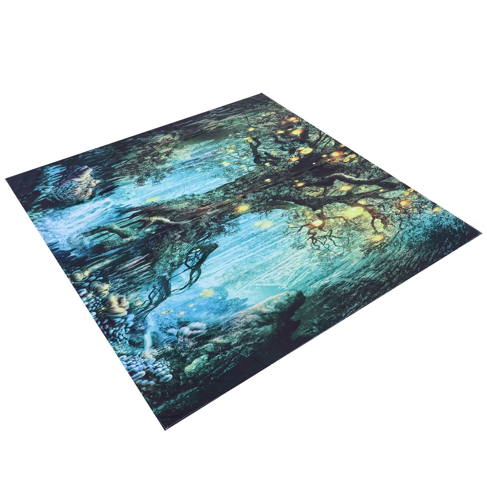 Forest Tree Pattern Tapestry Wall Hanging Beach Blanket Home Background Art view 10