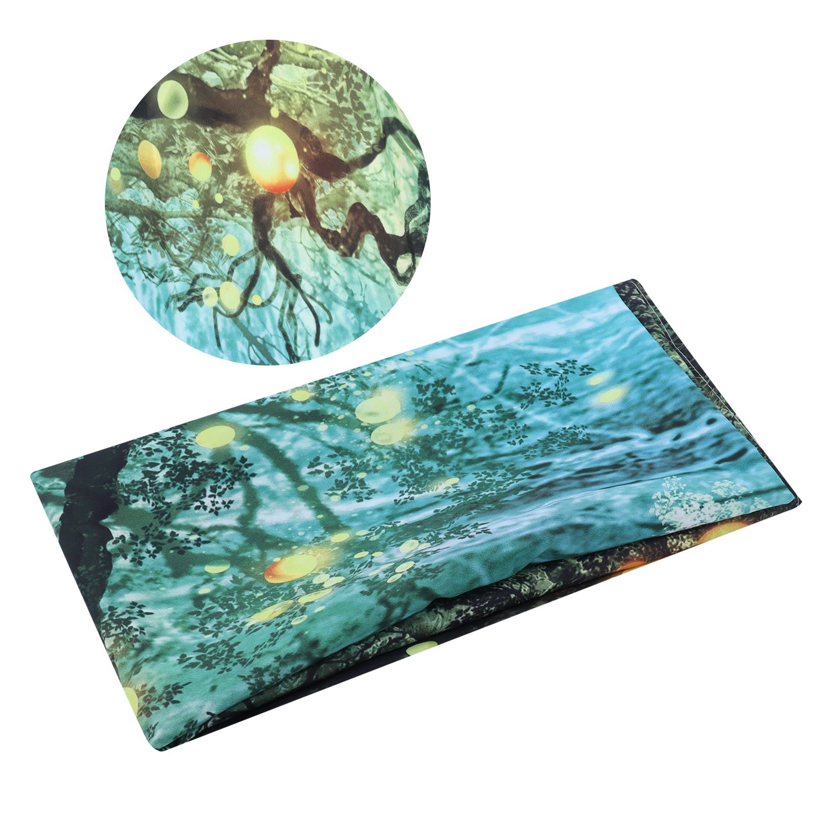 Forest Tree Pattern Tapestry Wall Hanging Beach Blanket Home Background Art view 5