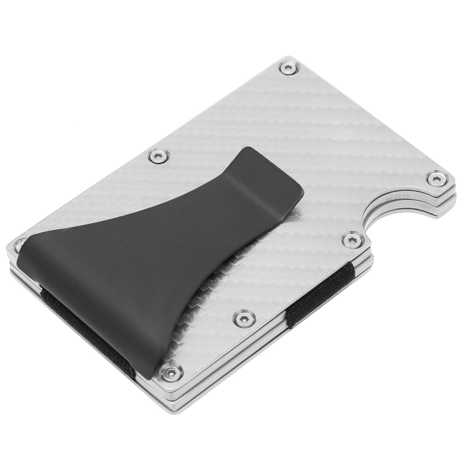 Stripe Pattern Business Card Holder Fashion Name Card Box Storage Case for Men view 3
