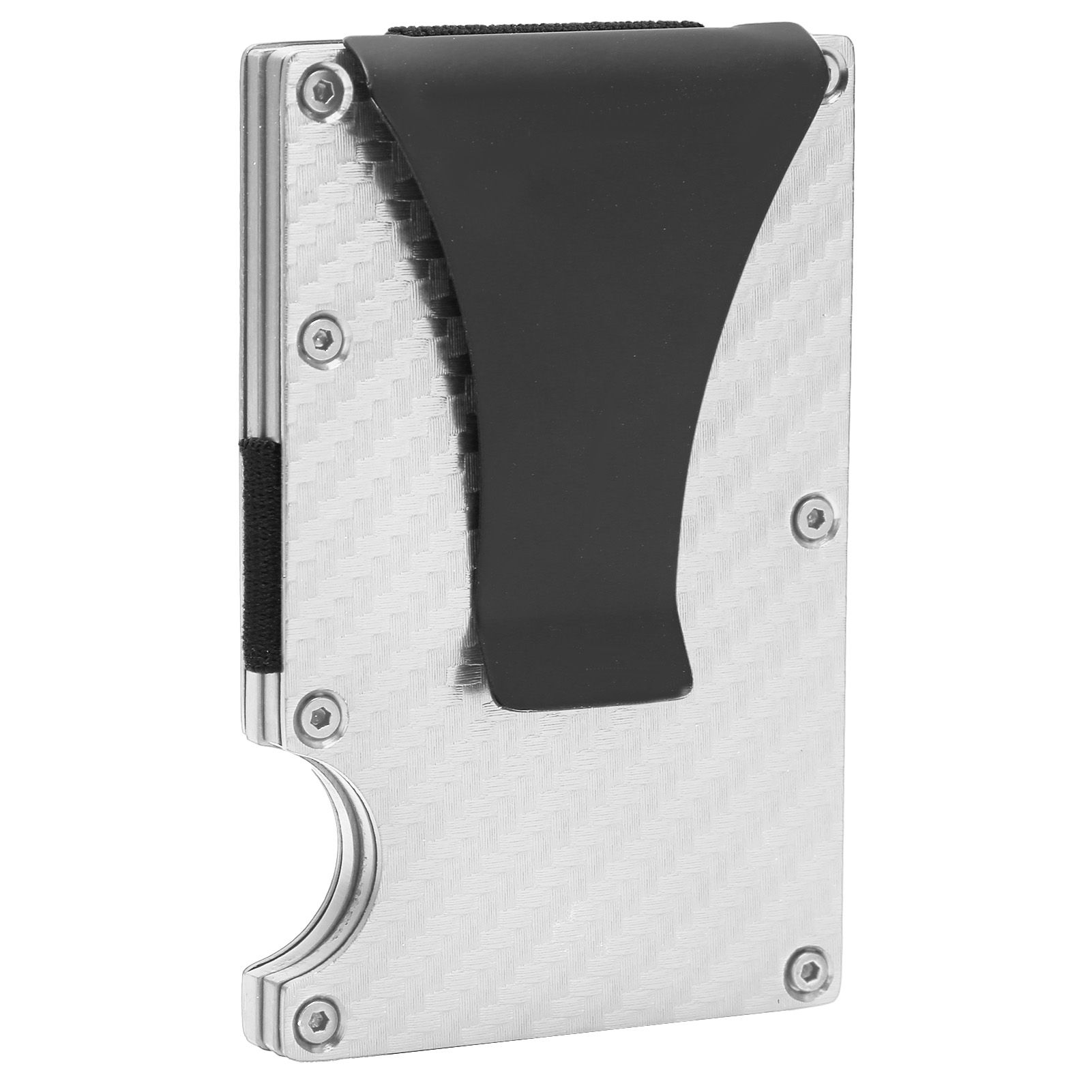 Stripe Pattern Business Card Holder Fashion Name Card Box Storage Case for Men view 4