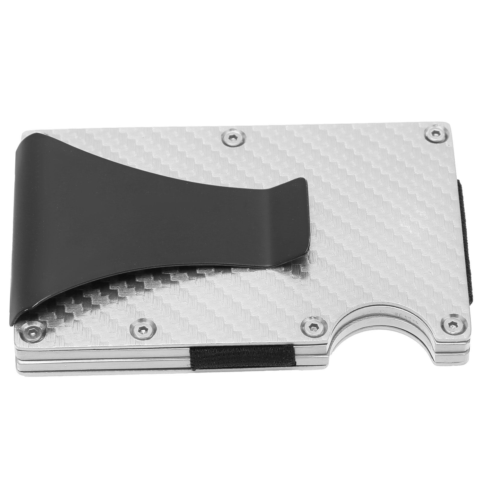Stripe Pattern Business Card Holder Fashion Name Card Box Storage Case for Men view 5