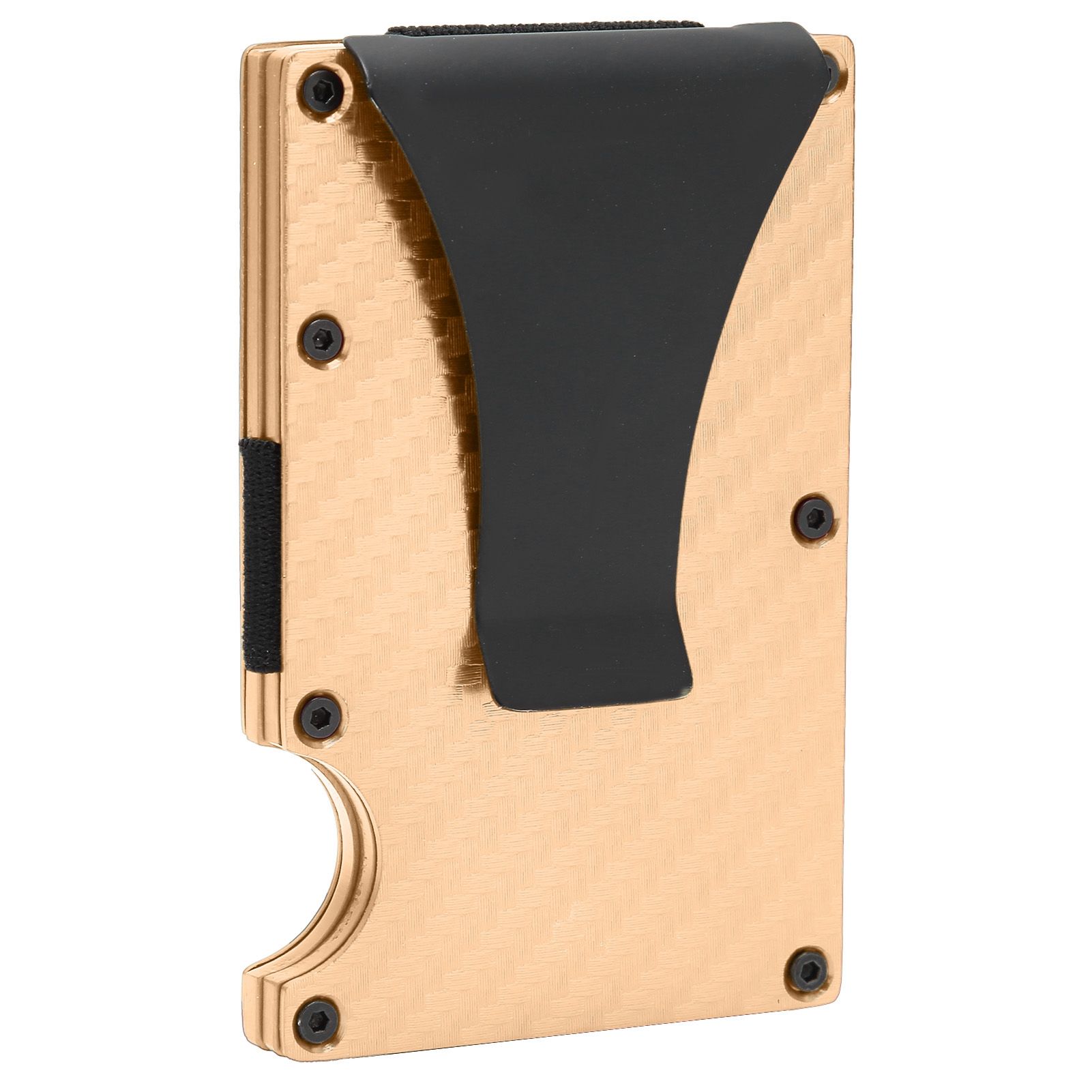 Stripe Pattern Business Card Holder Fashion Name Card Box Storage Case for Men view 4