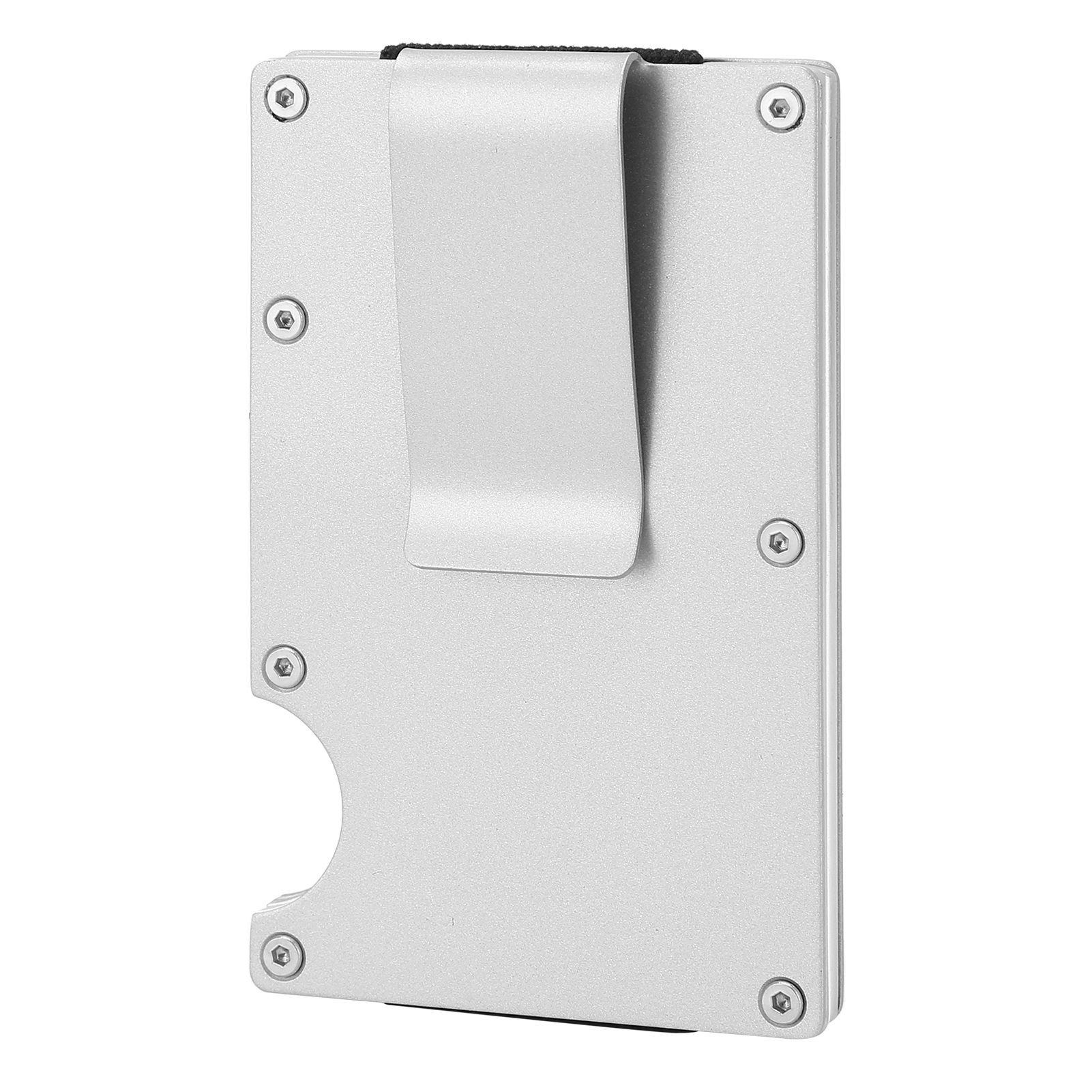 Business Card Case Portable Cardcase Fashion Stainless Steel Card Box Wallet view 3