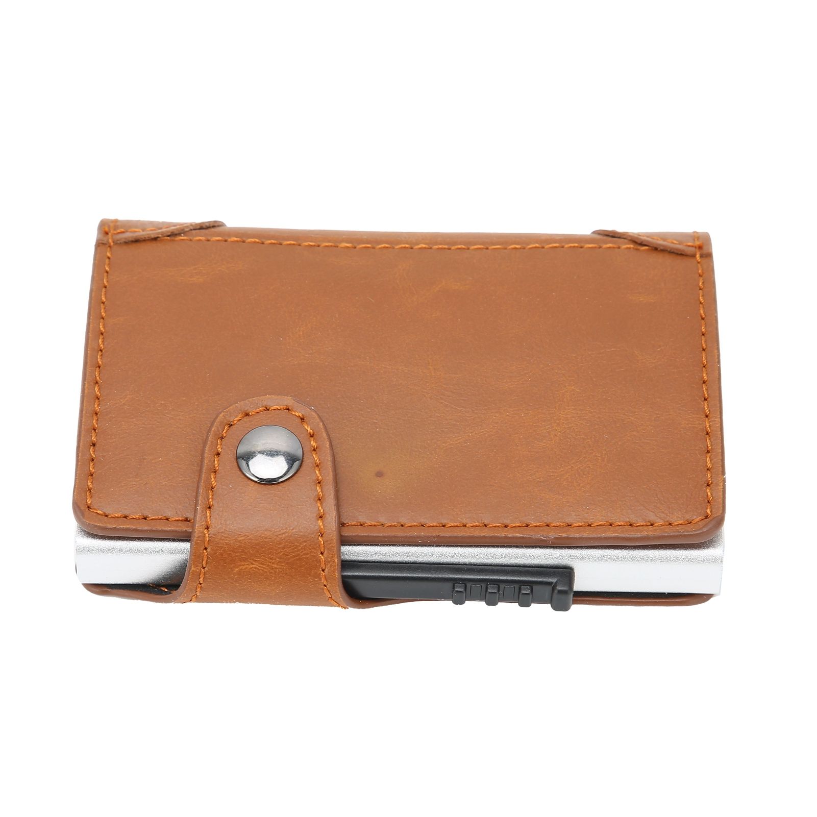 Card Holder Multifunction Fashion Wallet Aluminum Alloy AntiTheft Credit Card view 5