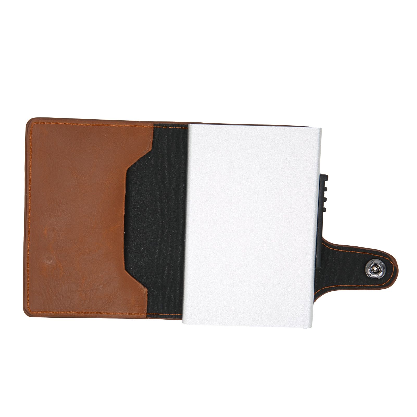 Card Holder Multifunction Fashion Wallet Aluminum Alloy AntiTheft Credit Card view 7