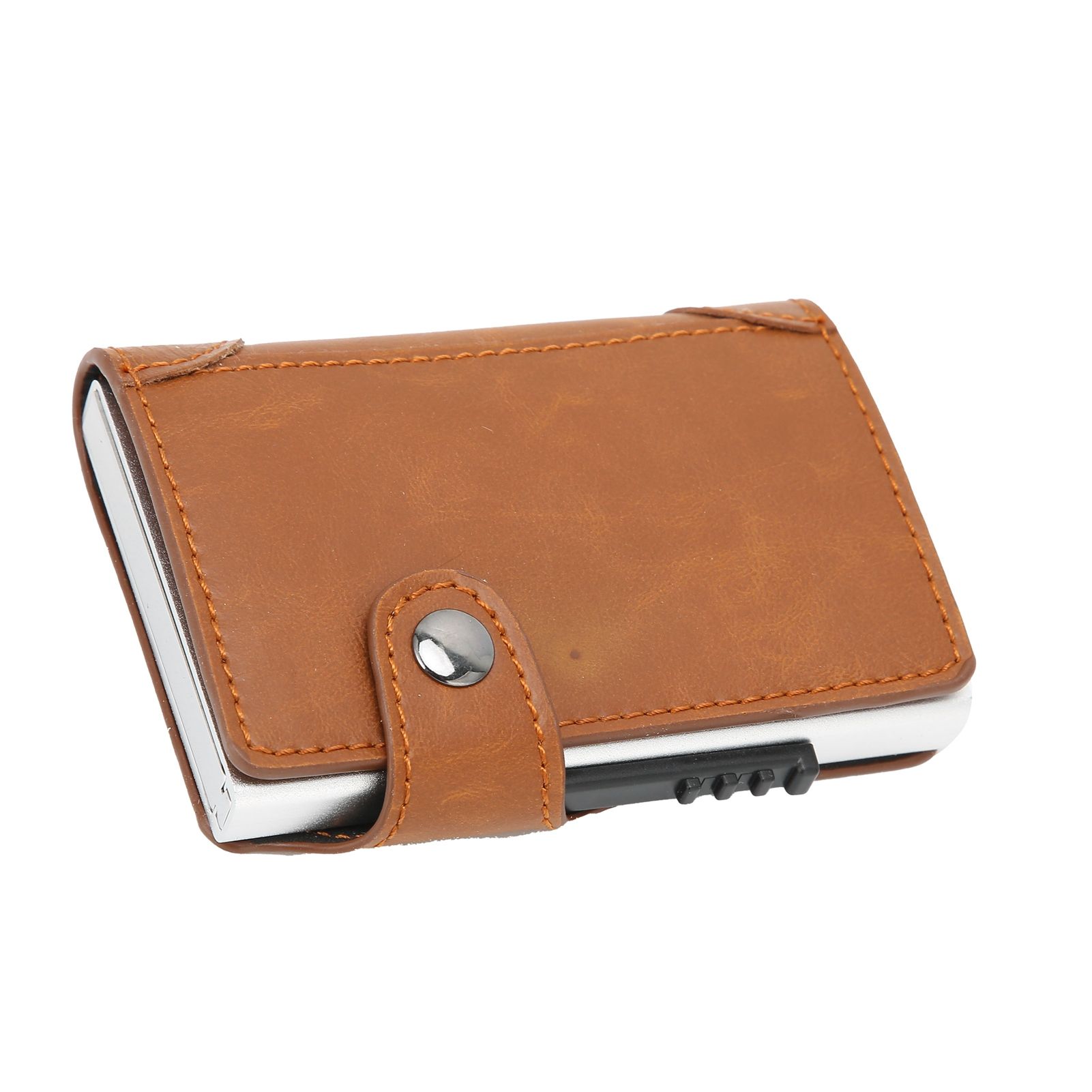 Card Holder Multifunction Fashion Wallet Aluminum Alloy AntiTheft Credit Card view 9