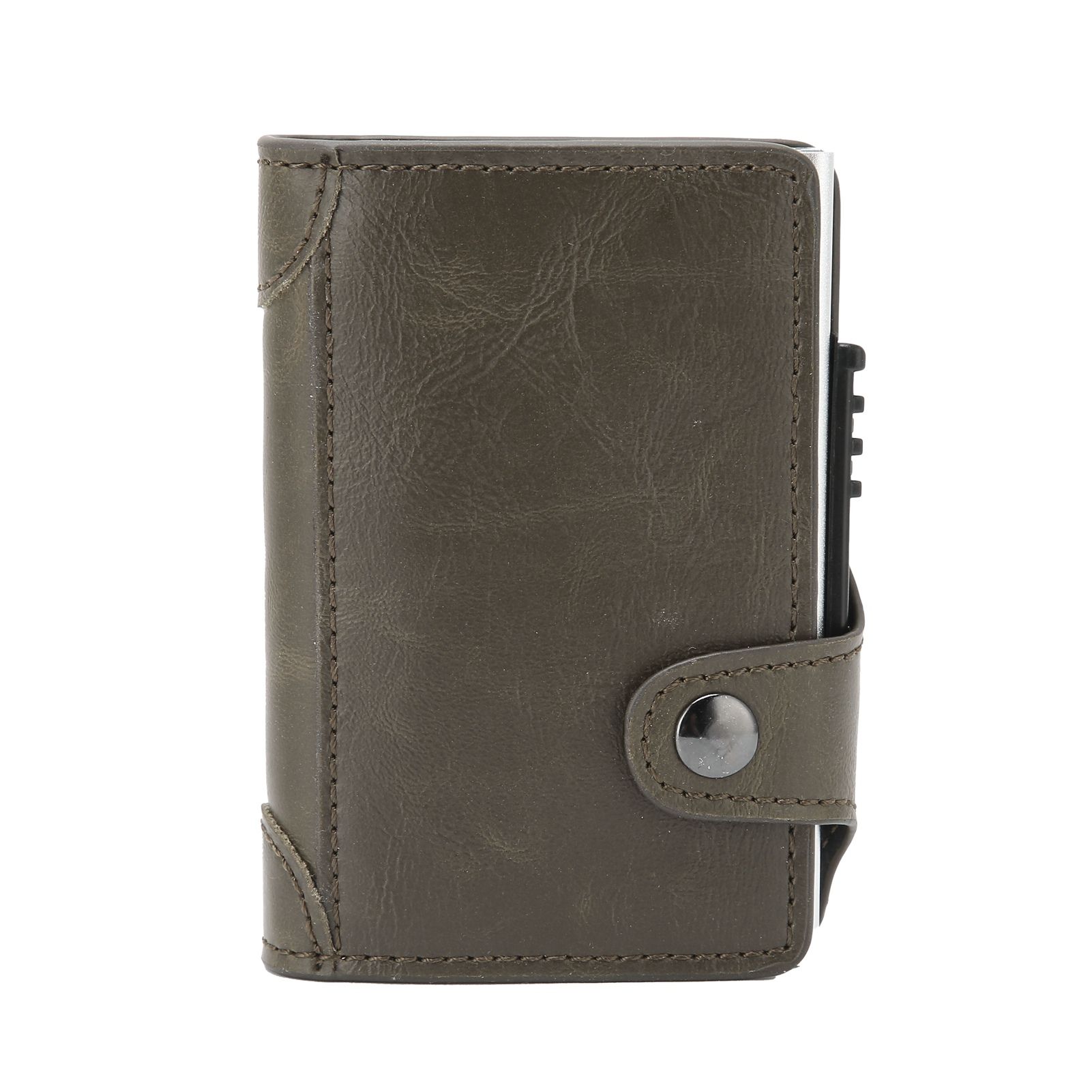 Card Holder Multifunction Fashion Wallet Aluminum Alloy AntiTheft Credit Card view 2