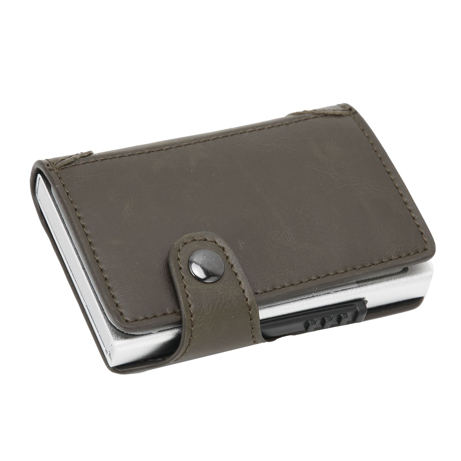 Card Holder Multifunction Fashion Wallet Aluminum Alloy AntiTheft Credit Card view 9