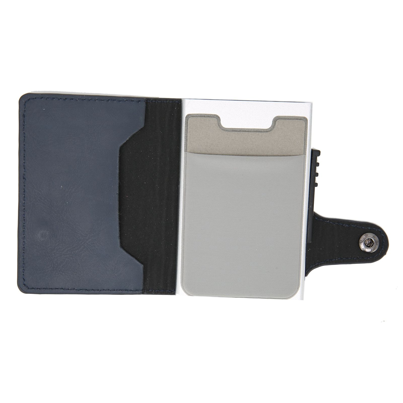 Card Holder Multifunction Fashion Wallet Aluminum Alloy AntiTheft Credit Card view 5