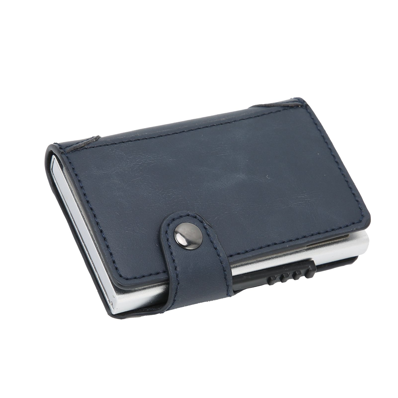 Card Holder Multifunction Fashion Wallet Aluminum Alloy AntiTheft Credit Card view 8