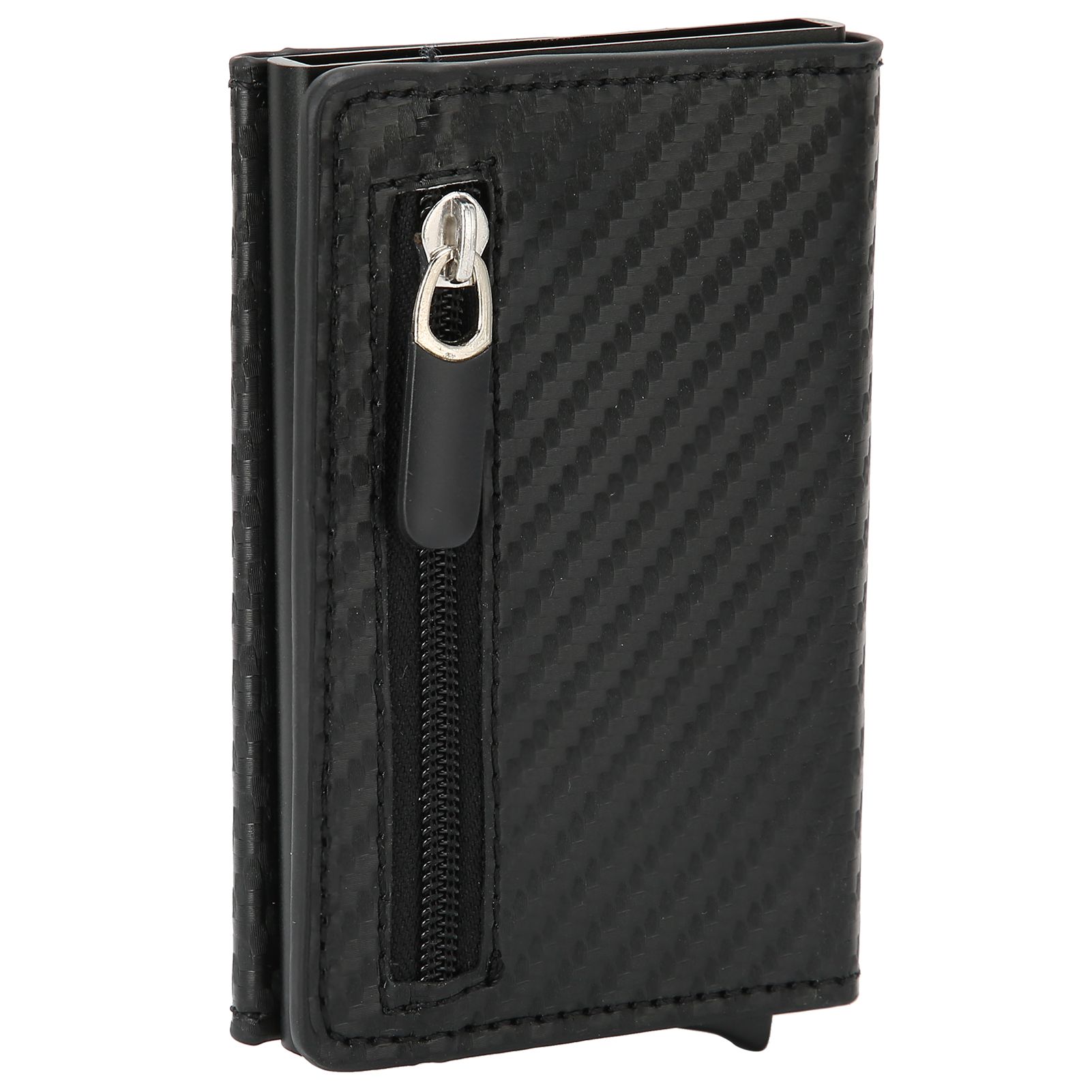 Automatic Business Card Holder Anti Theft Credit Card Case Bag Wallet with view 4