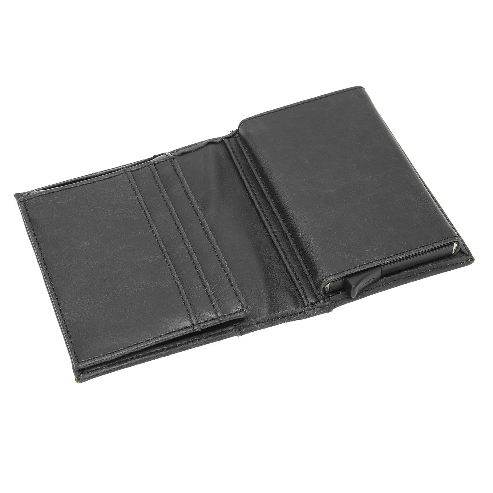 Portable Wallet multifunction AntiTheft Credit Card Case Business Card Holder view 5