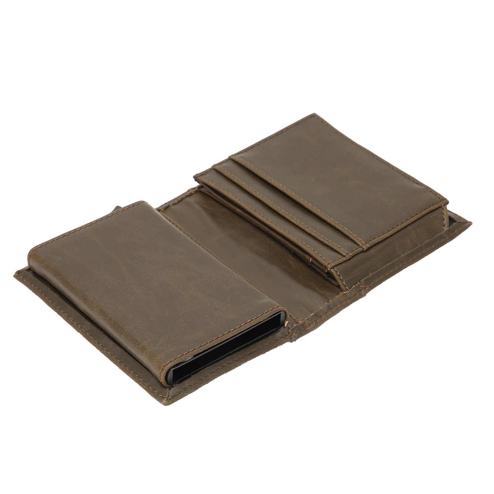 Portable Wallet multifunction AntiTheft Credit Card Case Business Card Holder view 3