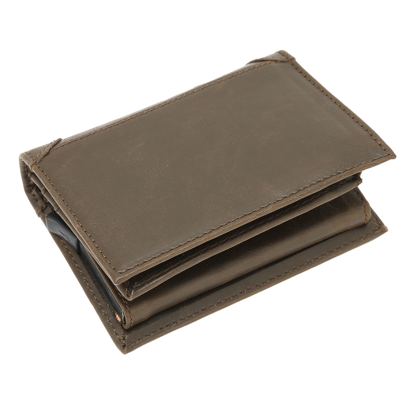 Portable Wallet multifunction AntiTheft Credit Card Case Business Card Holder view 8