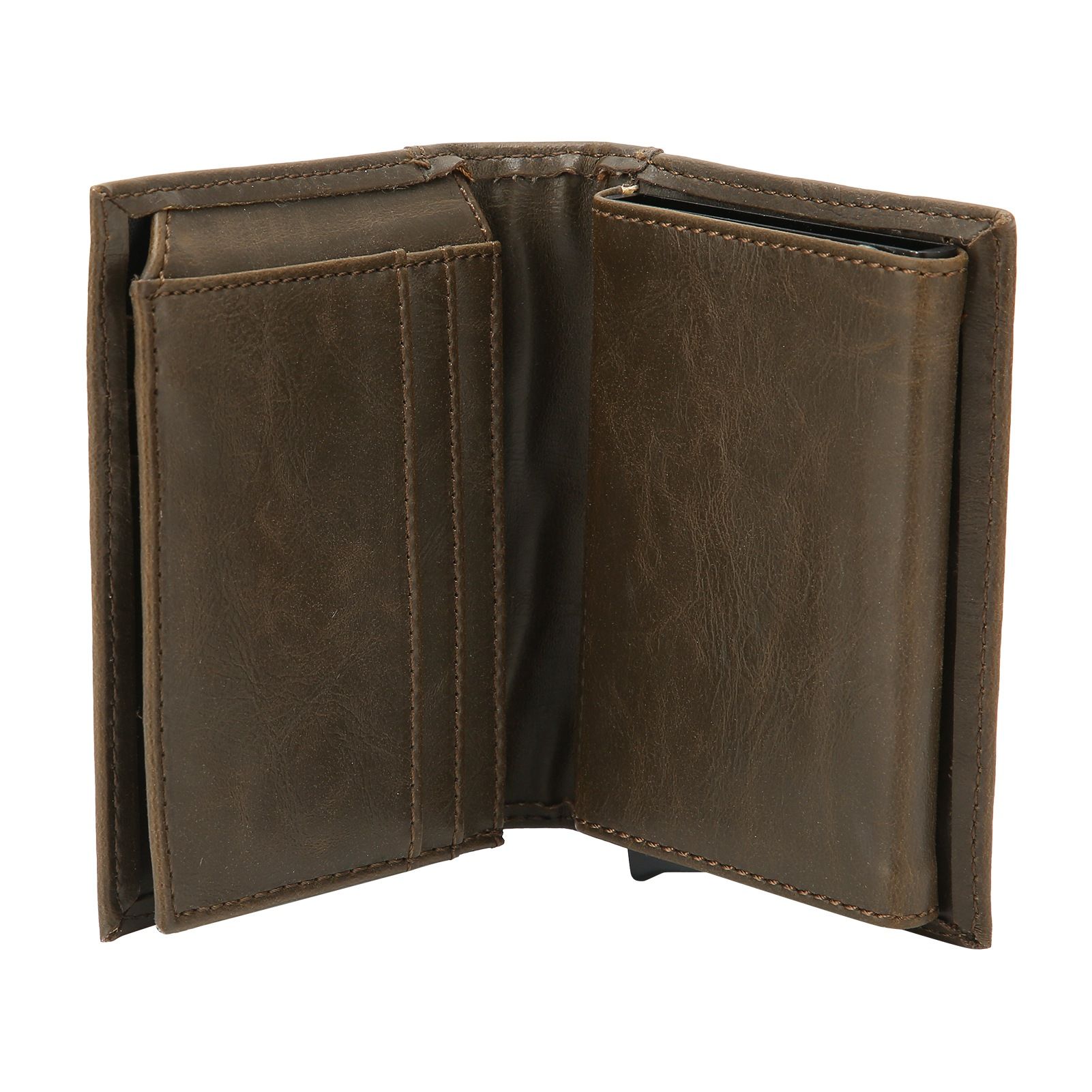 Portable Wallet multifunction AntiTheft Credit Card Case Business Card Holder view 9