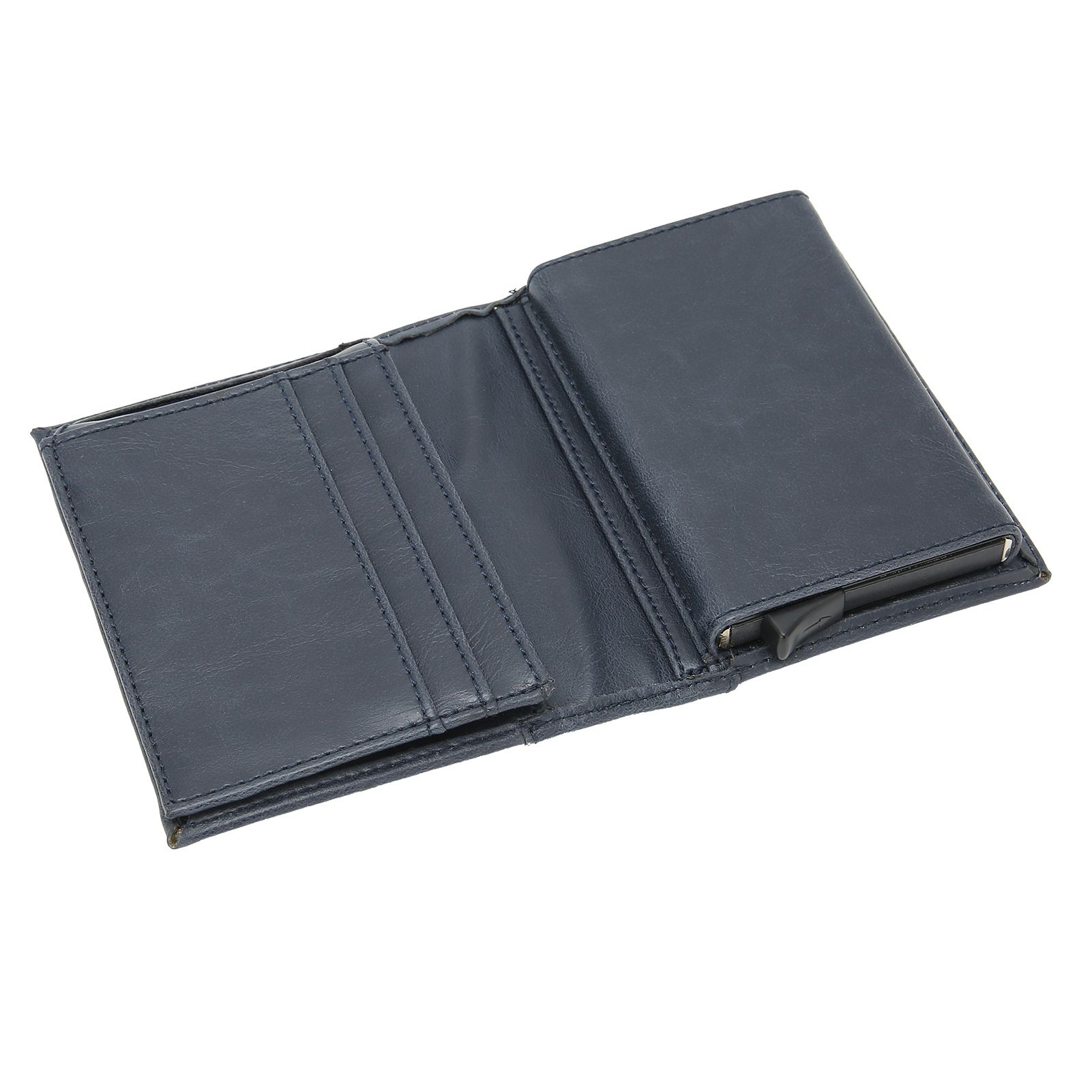 Portable Wallet multifunction AntiTheft Credit Card Case Business Card Holder view 9