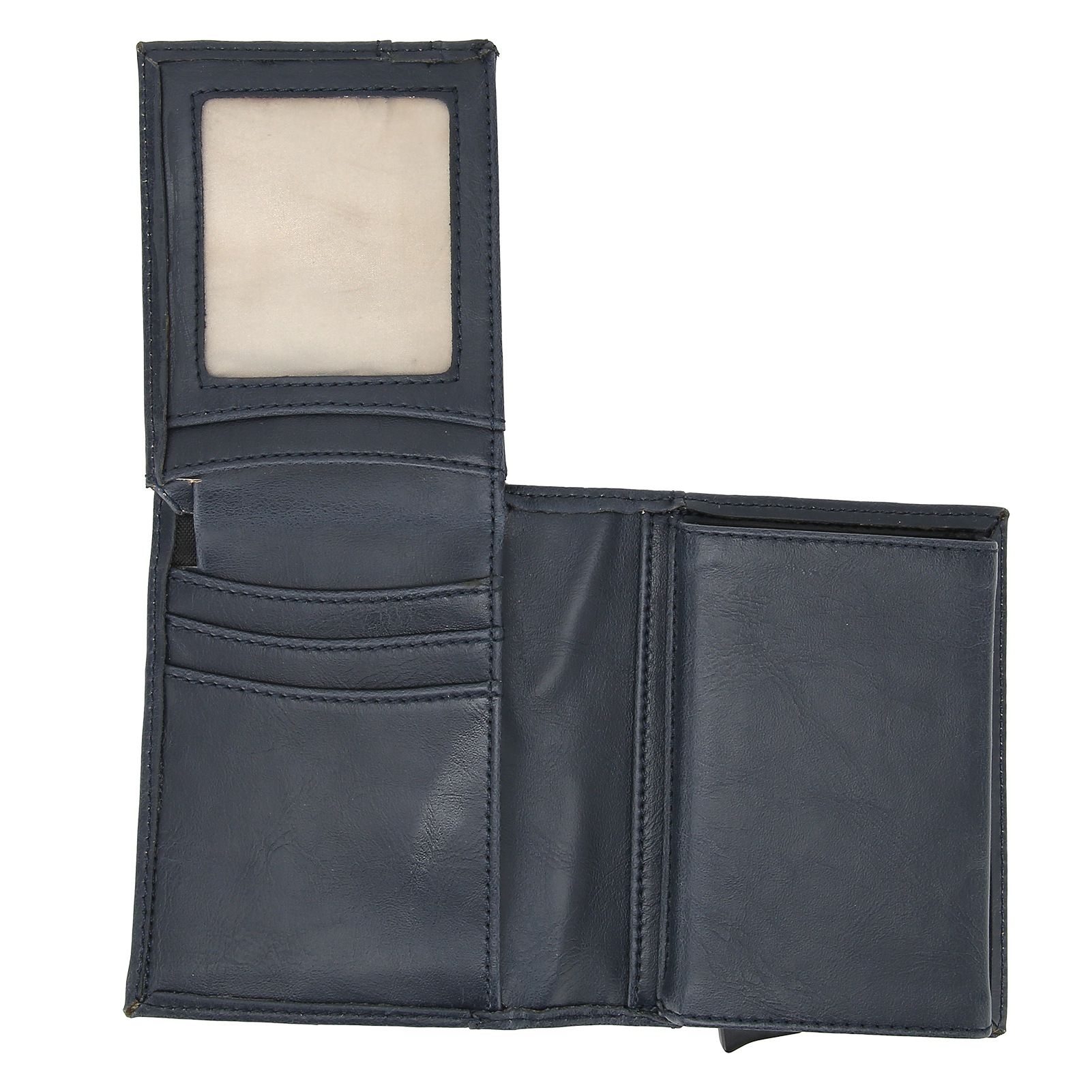 Portable Wallet multifunction AntiTheft Credit Card Case Business Card Holder view 10