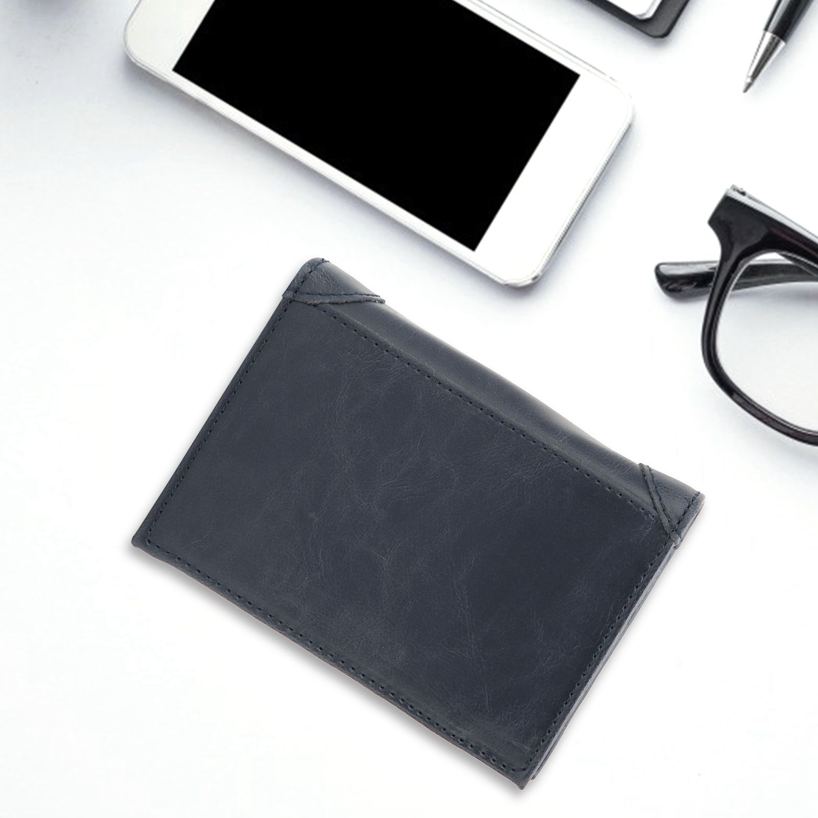 Portable Wallet multifunction AntiTheft Credit Card Case Business Card Holder view 12
