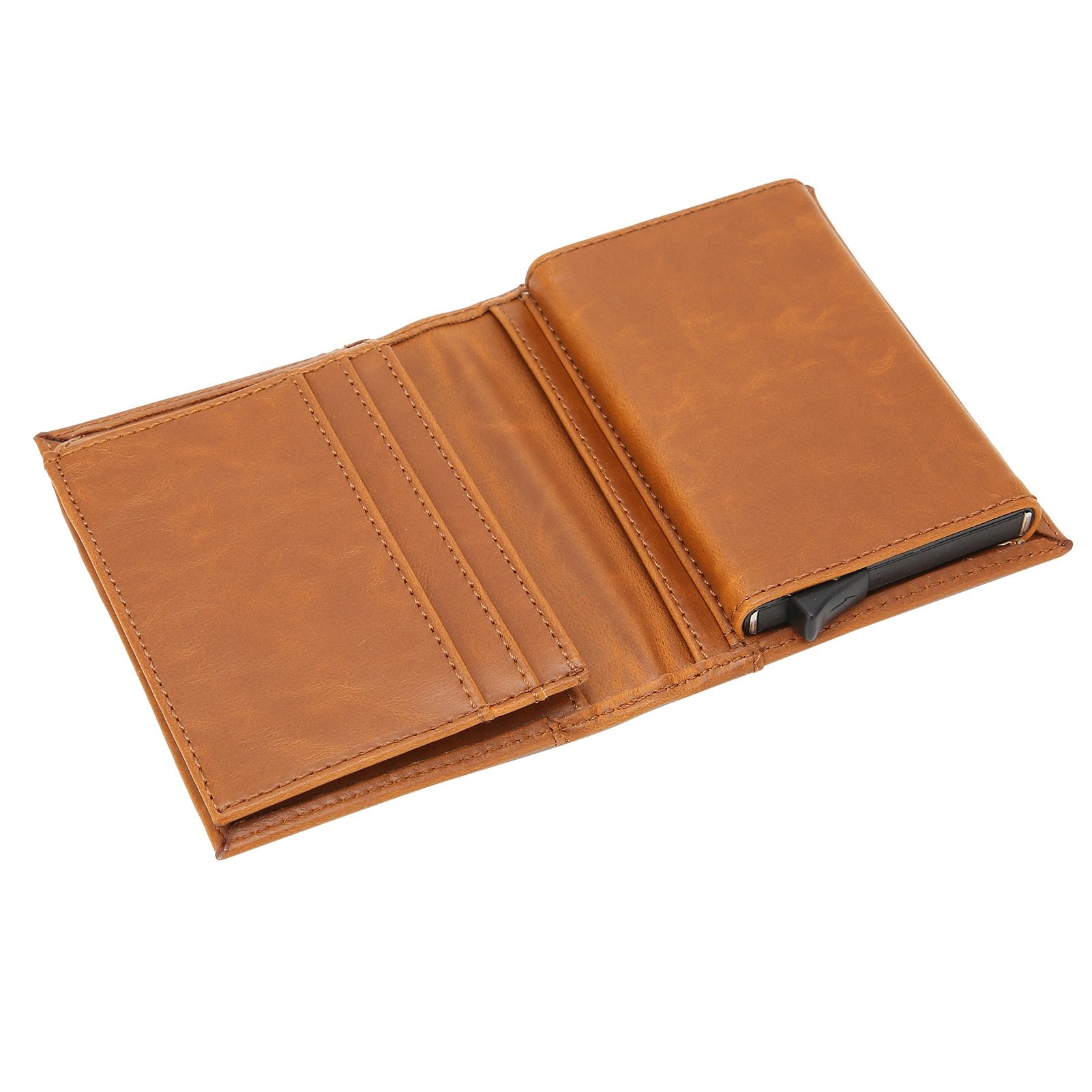 Portable Wallet multifunction AntiTheft Credit Card Case Business Card Holder view 7