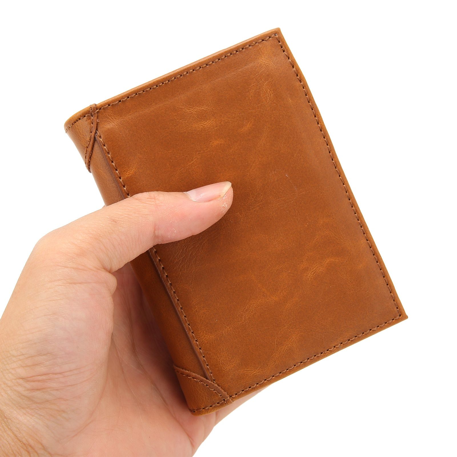 Portable Wallet multifunction AntiTheft Credit Card Case Business Card Holder view 10