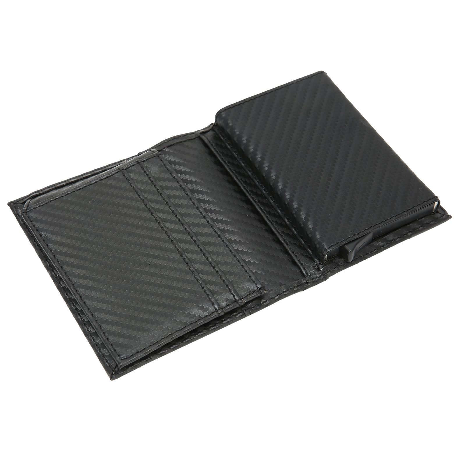 Portable Wallet multifunction AntiTheft Credit Card Case Business Card Holder view 5