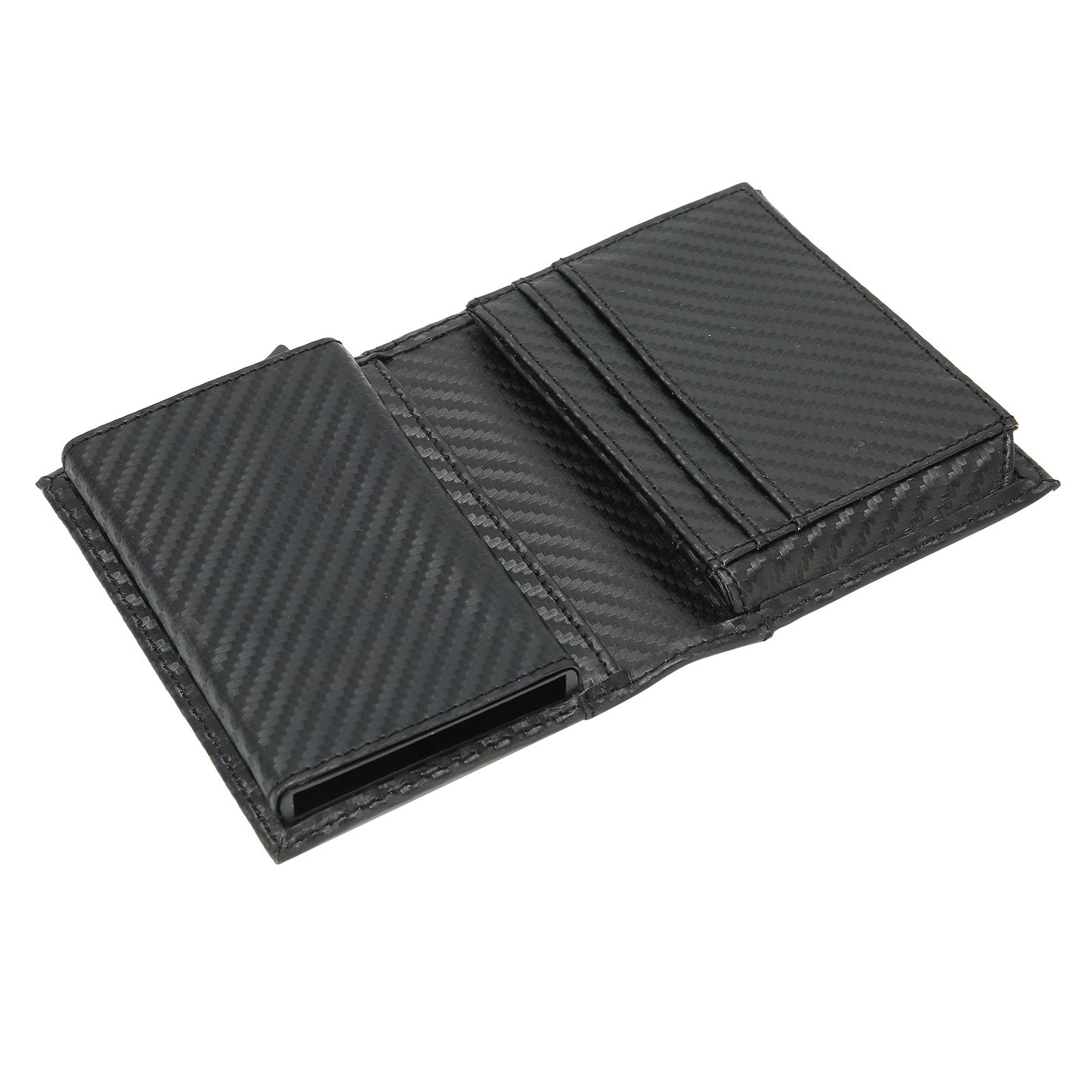 Portable Wallet multifunction AntiTheft Credit Card Case Business Card Holder view 6